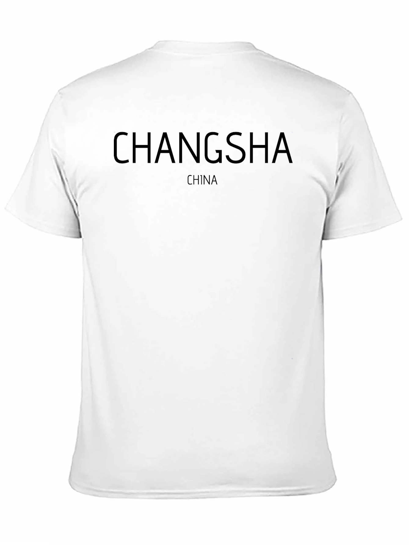 Changsha China Black Graphic T-Shirt