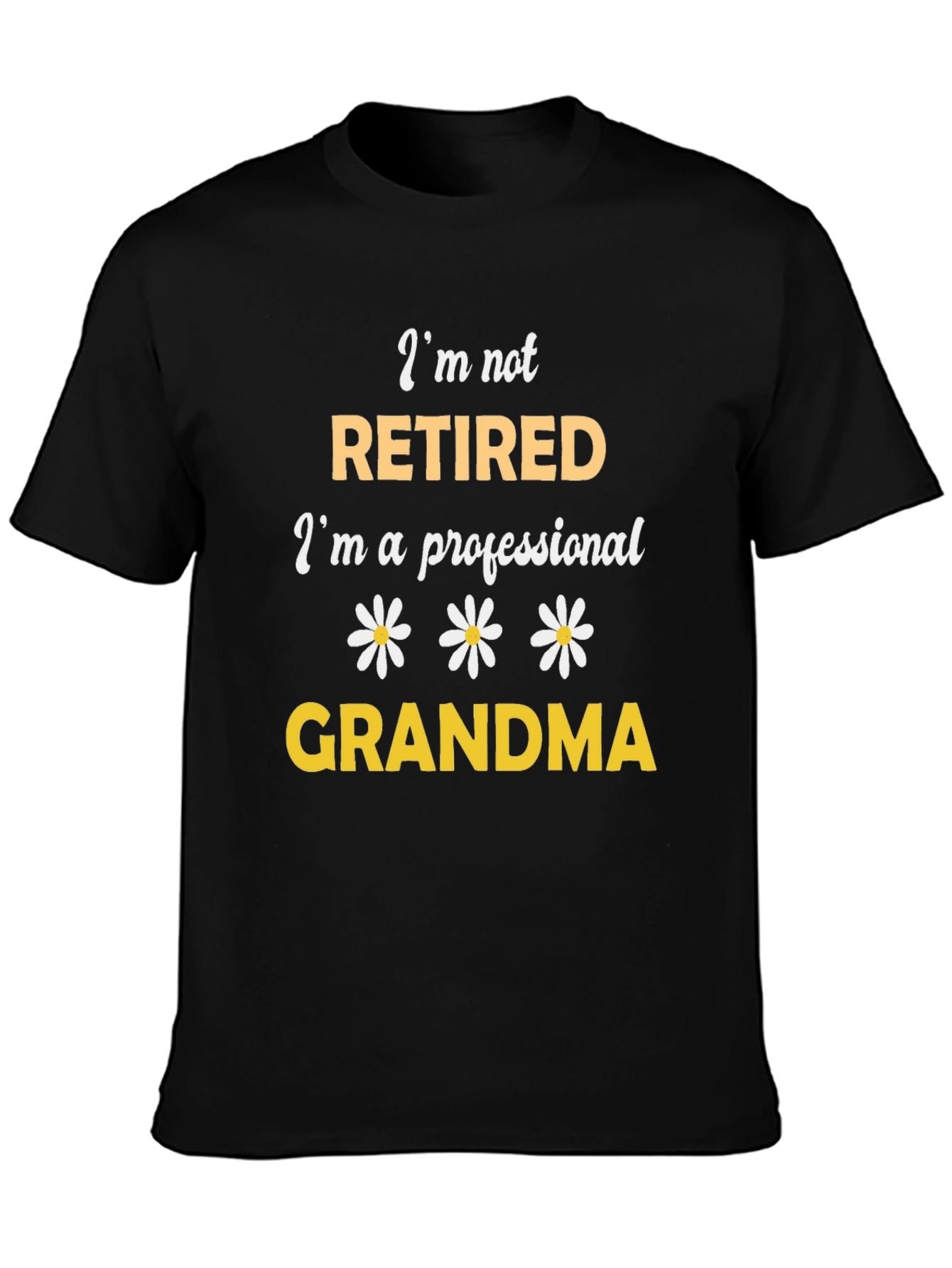 Professional Grandma T-Shirt - Funny Retirement Tee