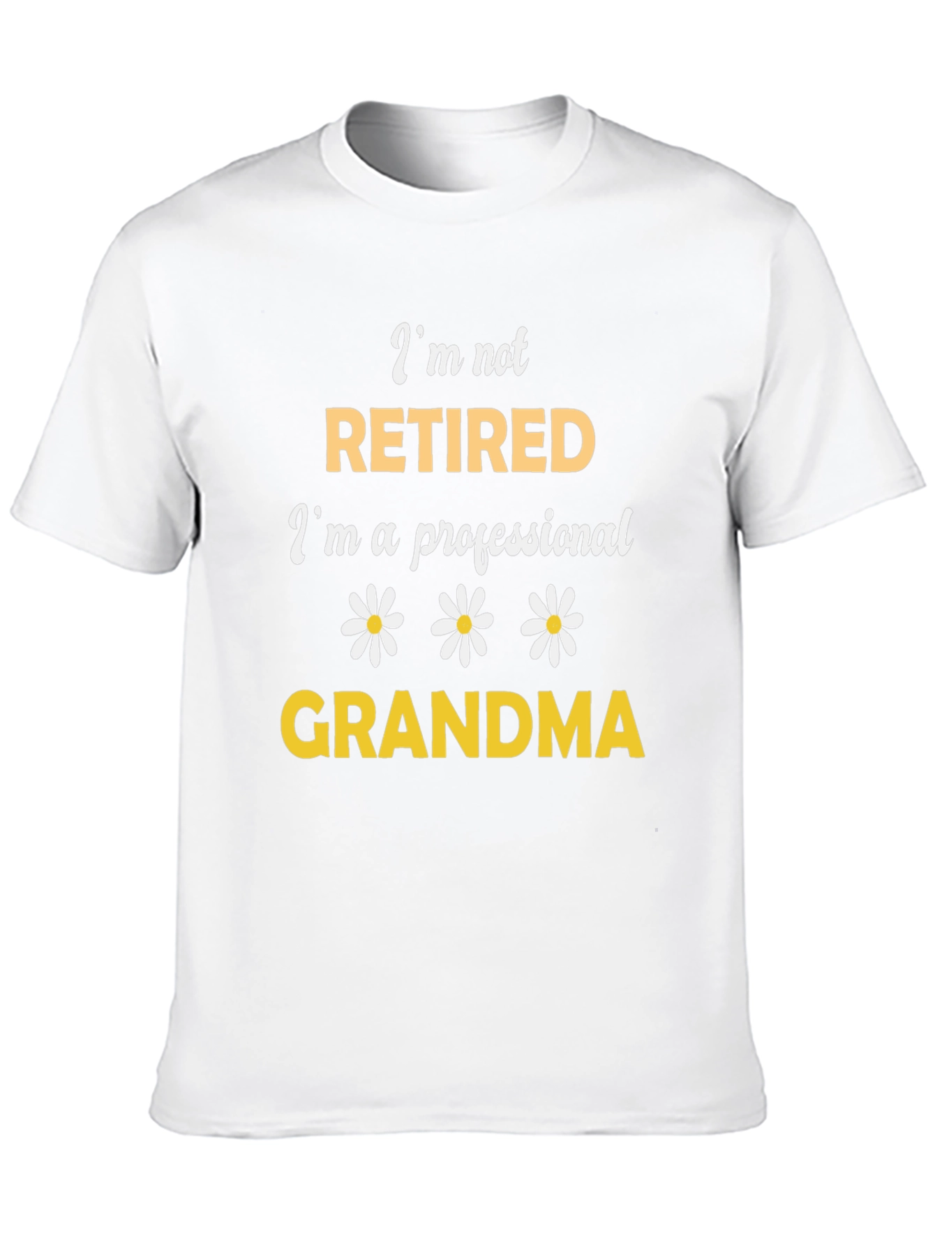 Professional Grandma T-Shirt - Funny Retirement Tee