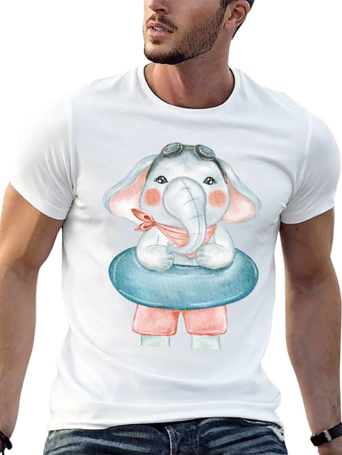 Cute Elephant T-Shirt - Summer Ready!