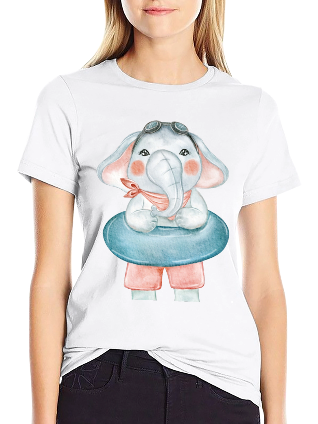 Cute Elephant T-Shirt - Summer Ready!