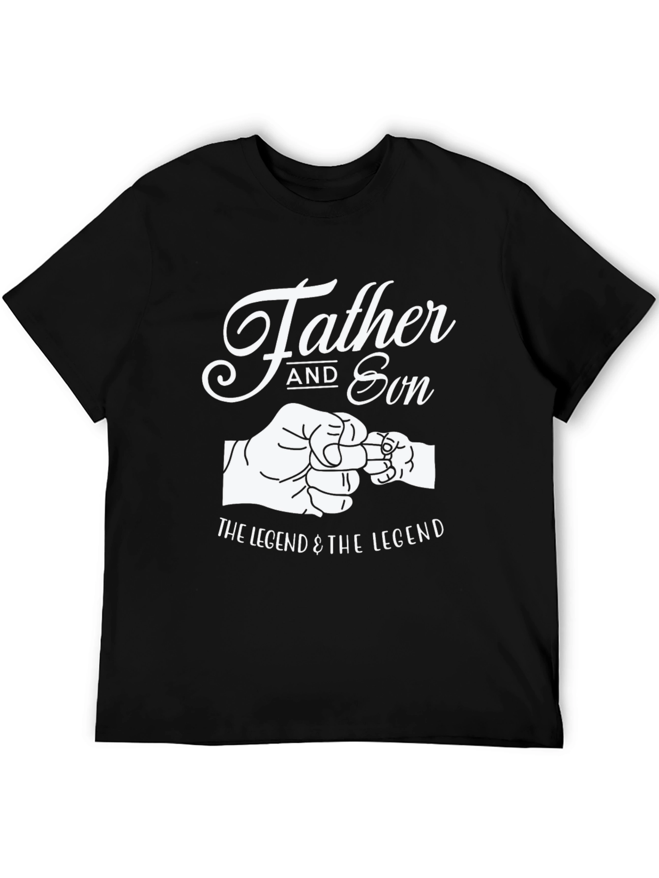 Father and Son Matching Graphic T-Shirt