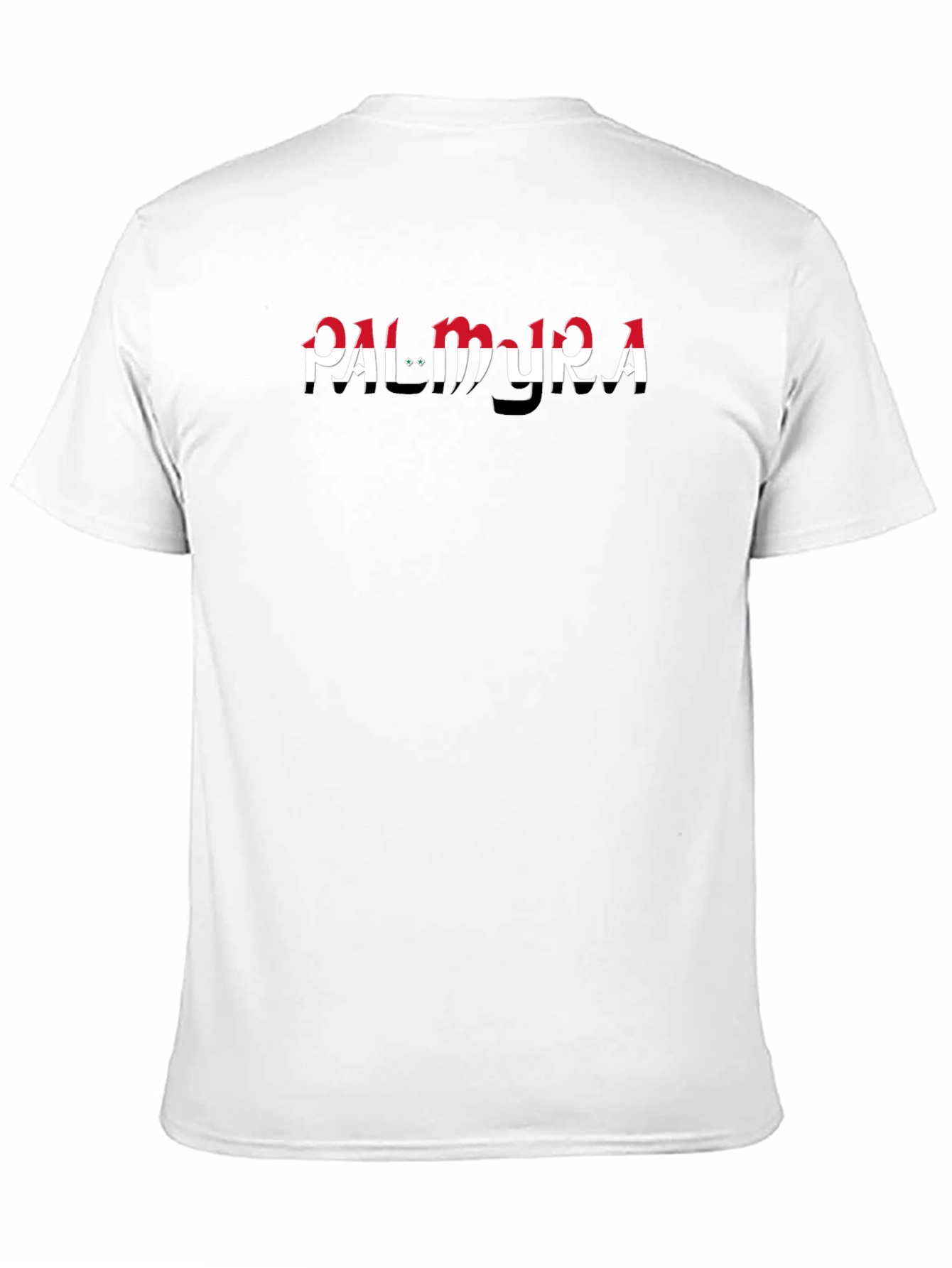 Palmyra Graphic Tee - Black Cotton T-Shirt