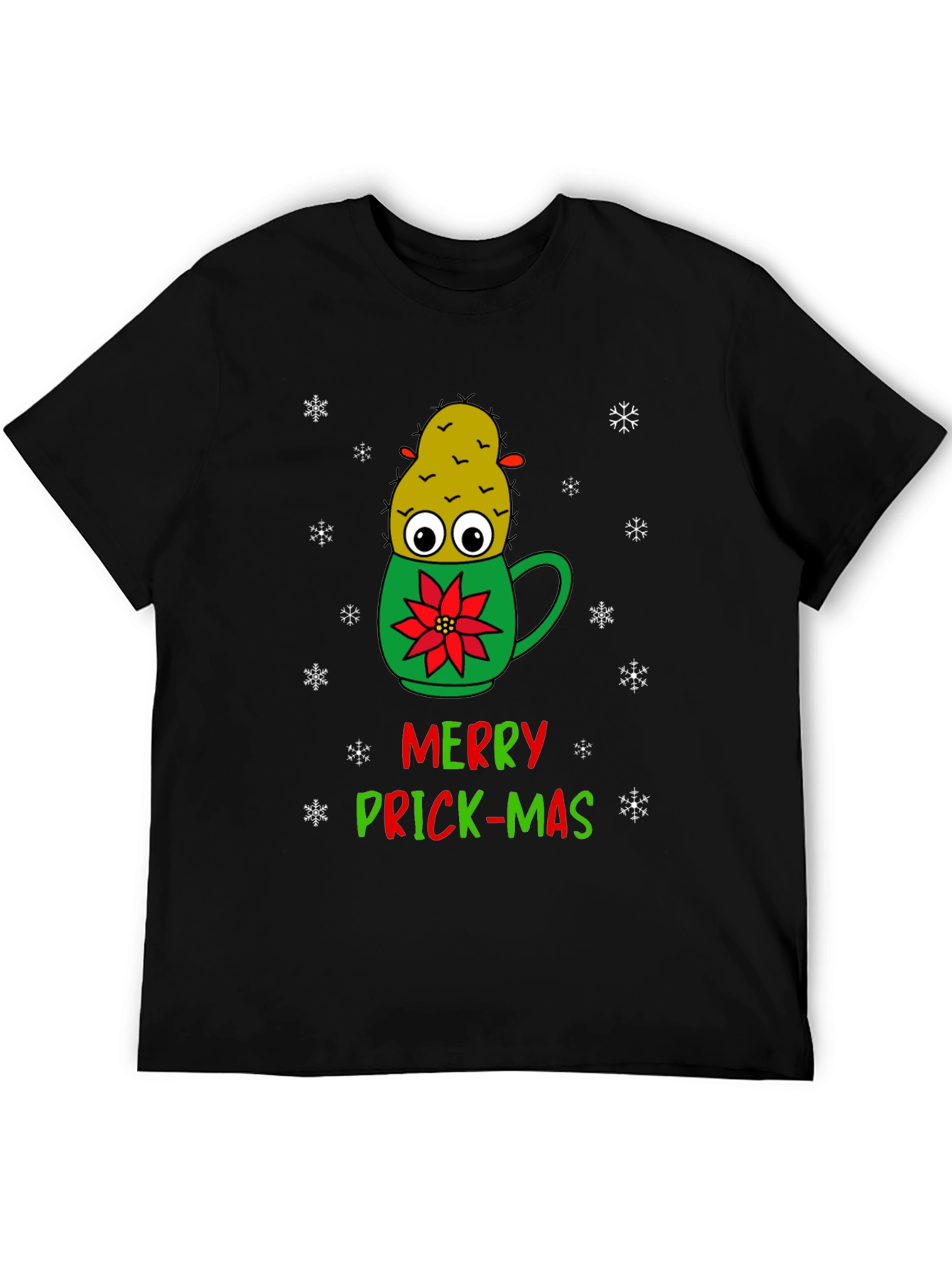 Merry Prick-Mas Cactus Graphic Tee