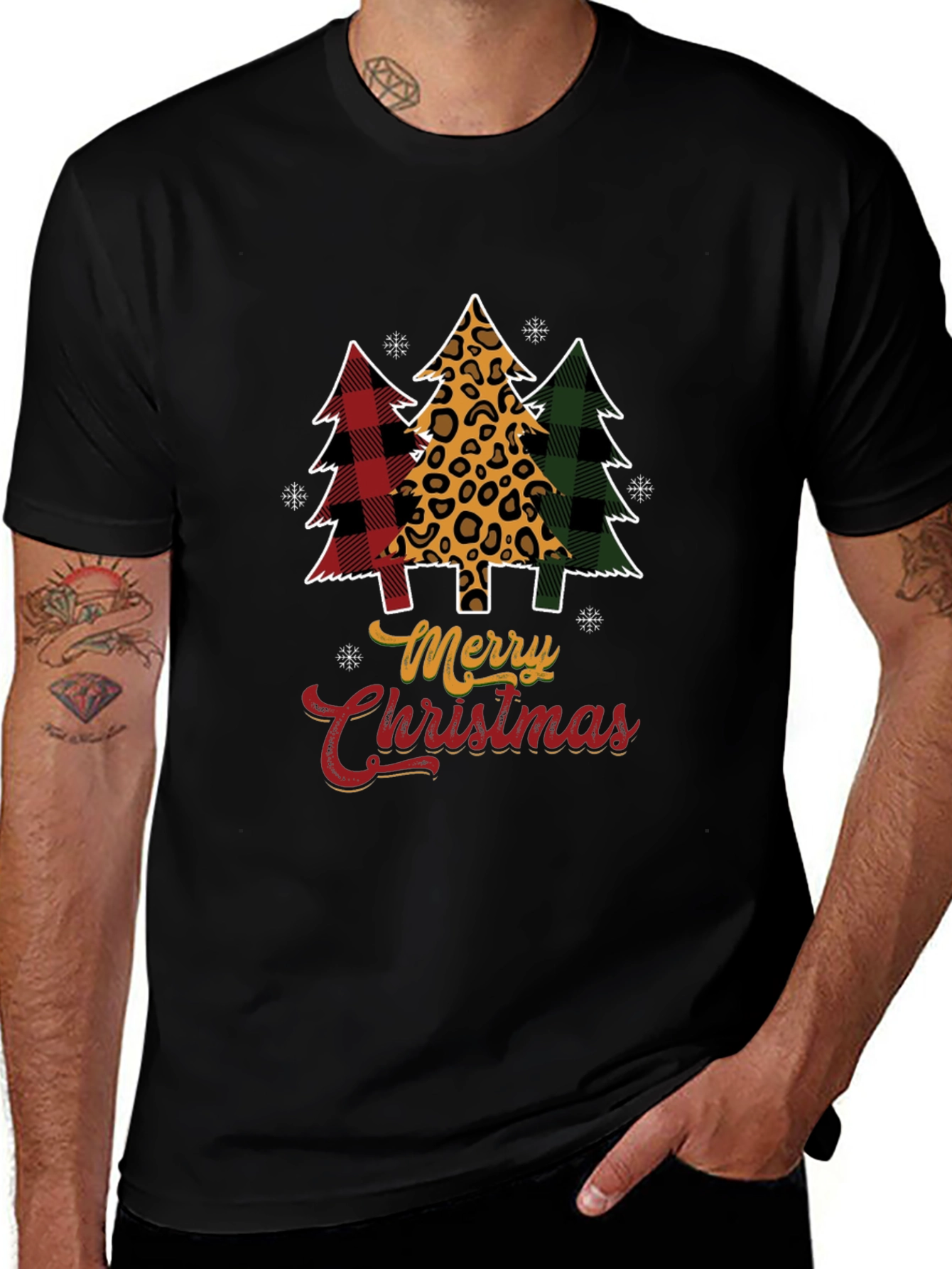 Merry Christmas Tree T-Shirt