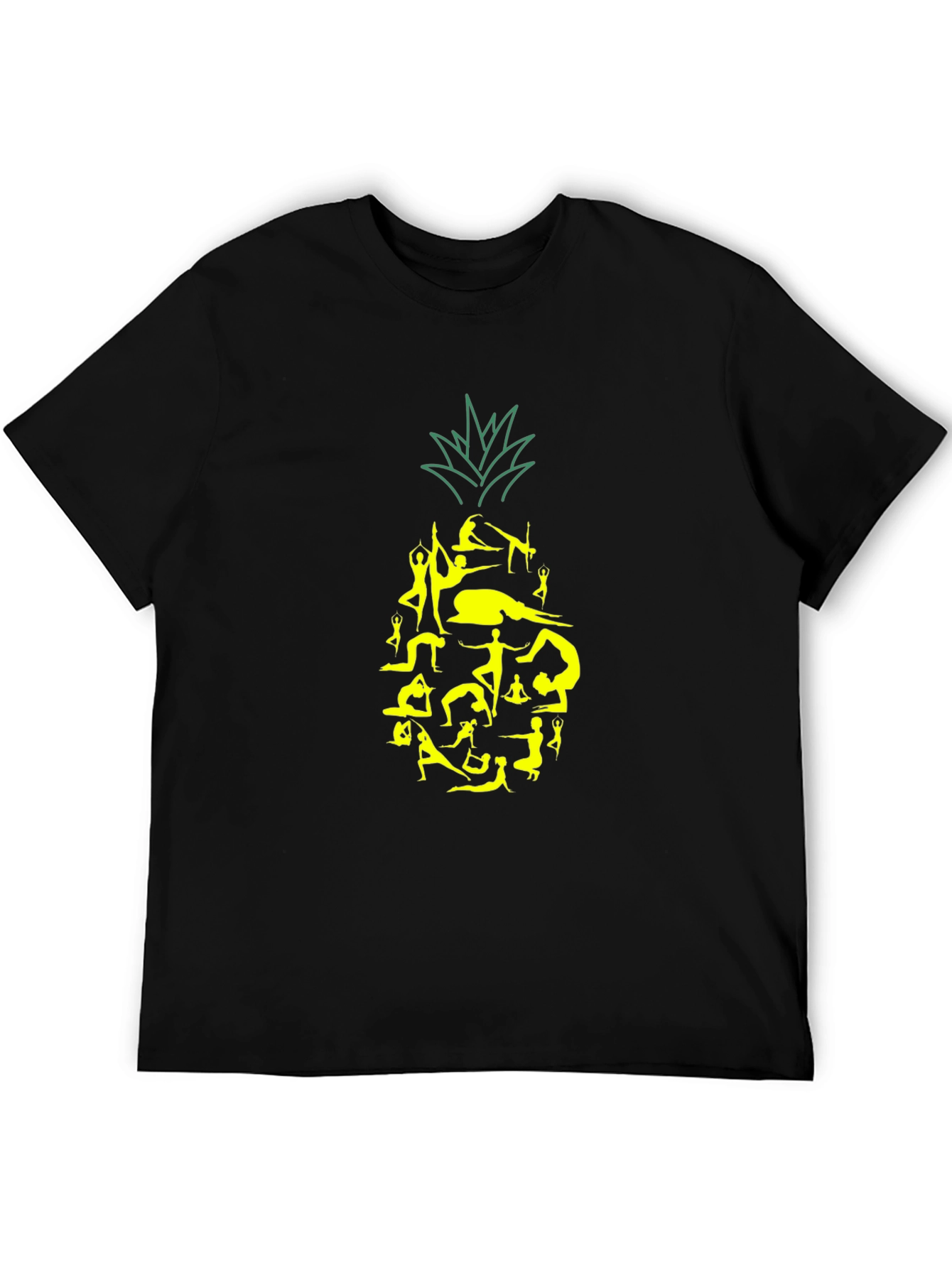 Yoga Pineapple Graphic Tee