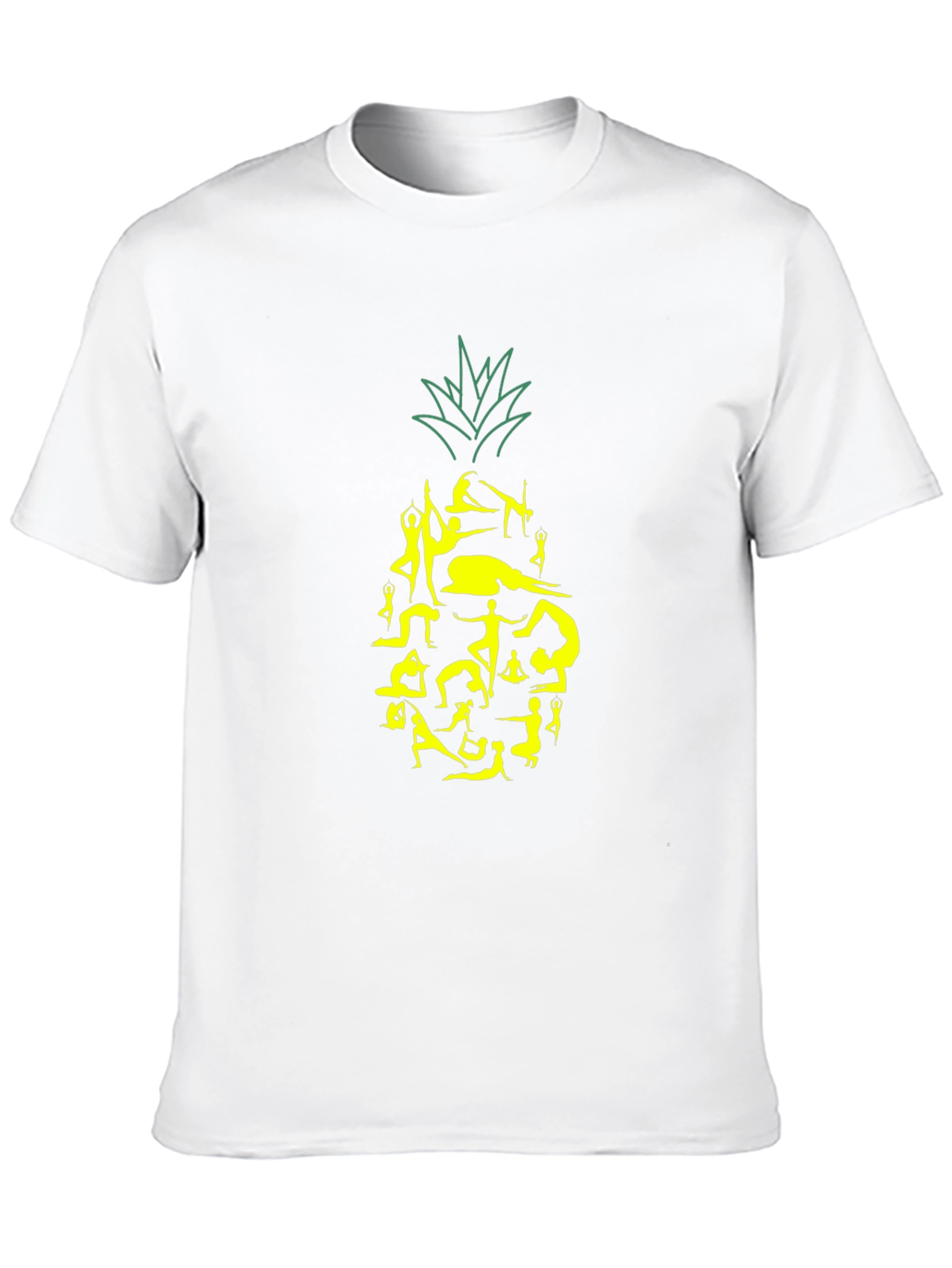 Yoga Pineapple Graphic Tee