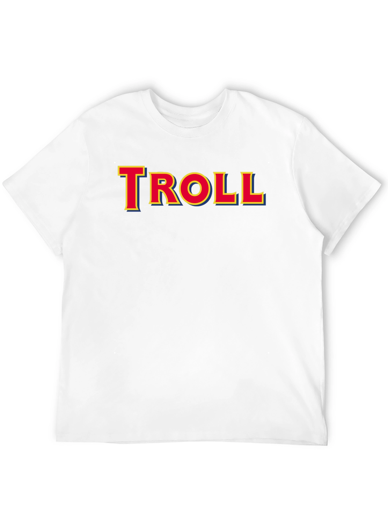 Troll Graphic Tee - Bold Statement T-Shirt