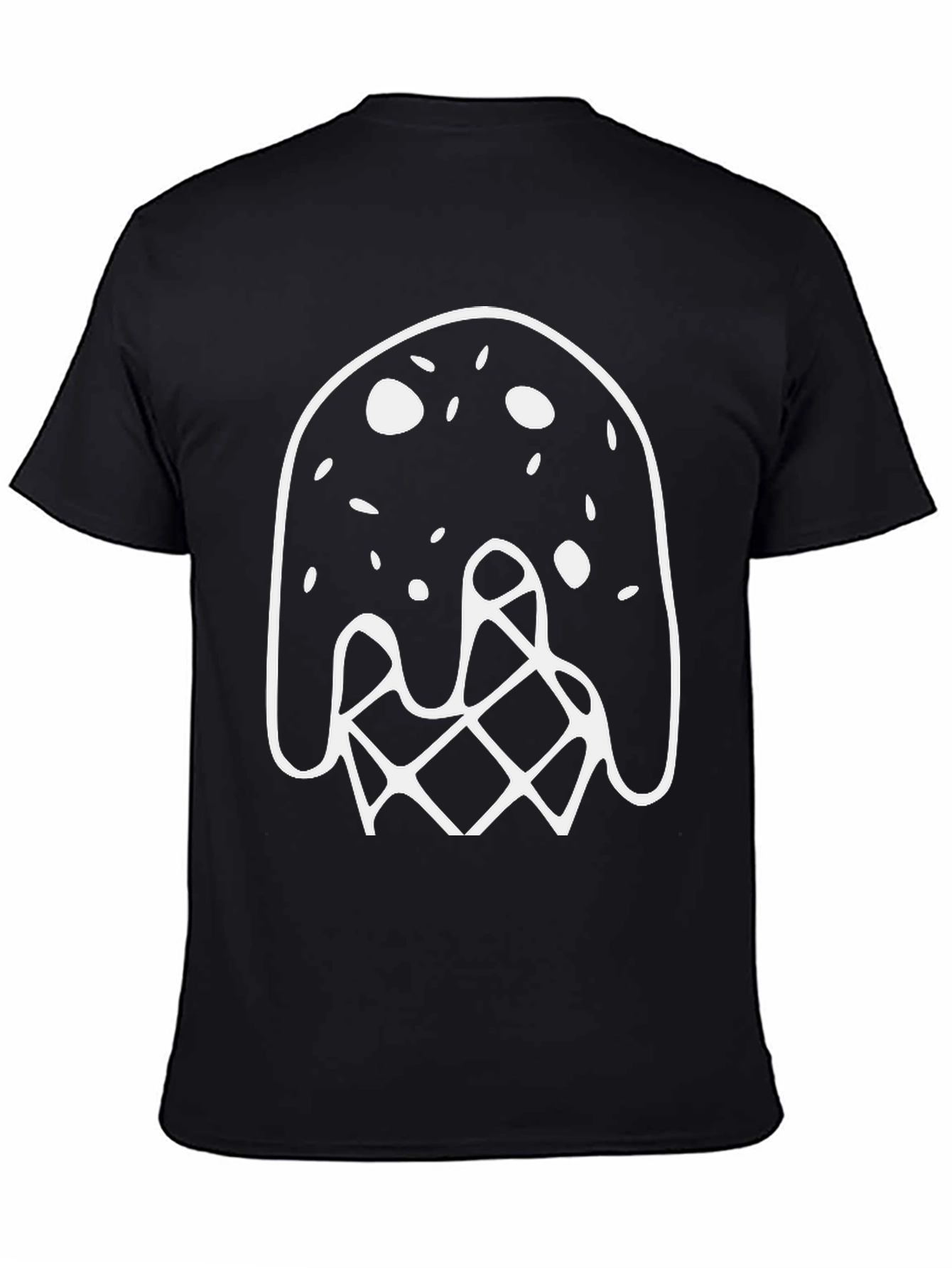 Modern Art Black T-Shirt