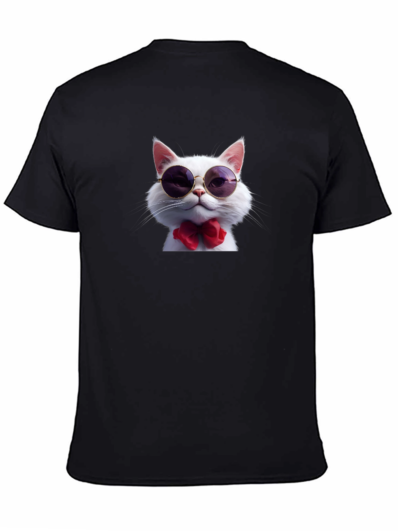 Cool Cat T-Shirt - Stylish Feline Fashion