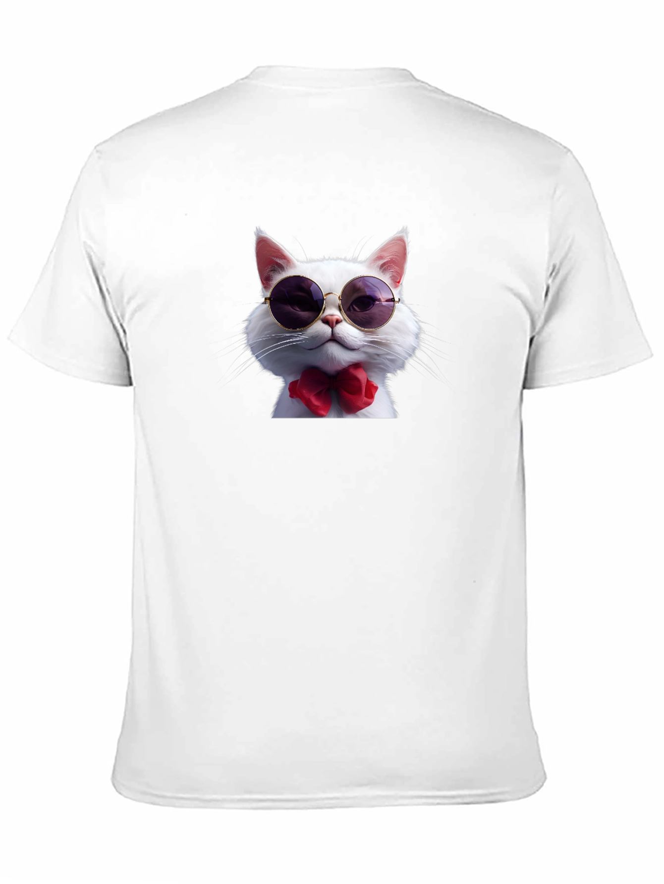 Cool Cat T-Shirt - Stylish Feline Fashion