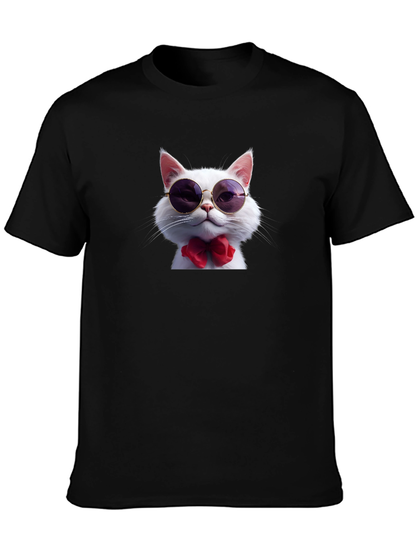 Cool Cat T-Shirt - Stylish Feline Fashion