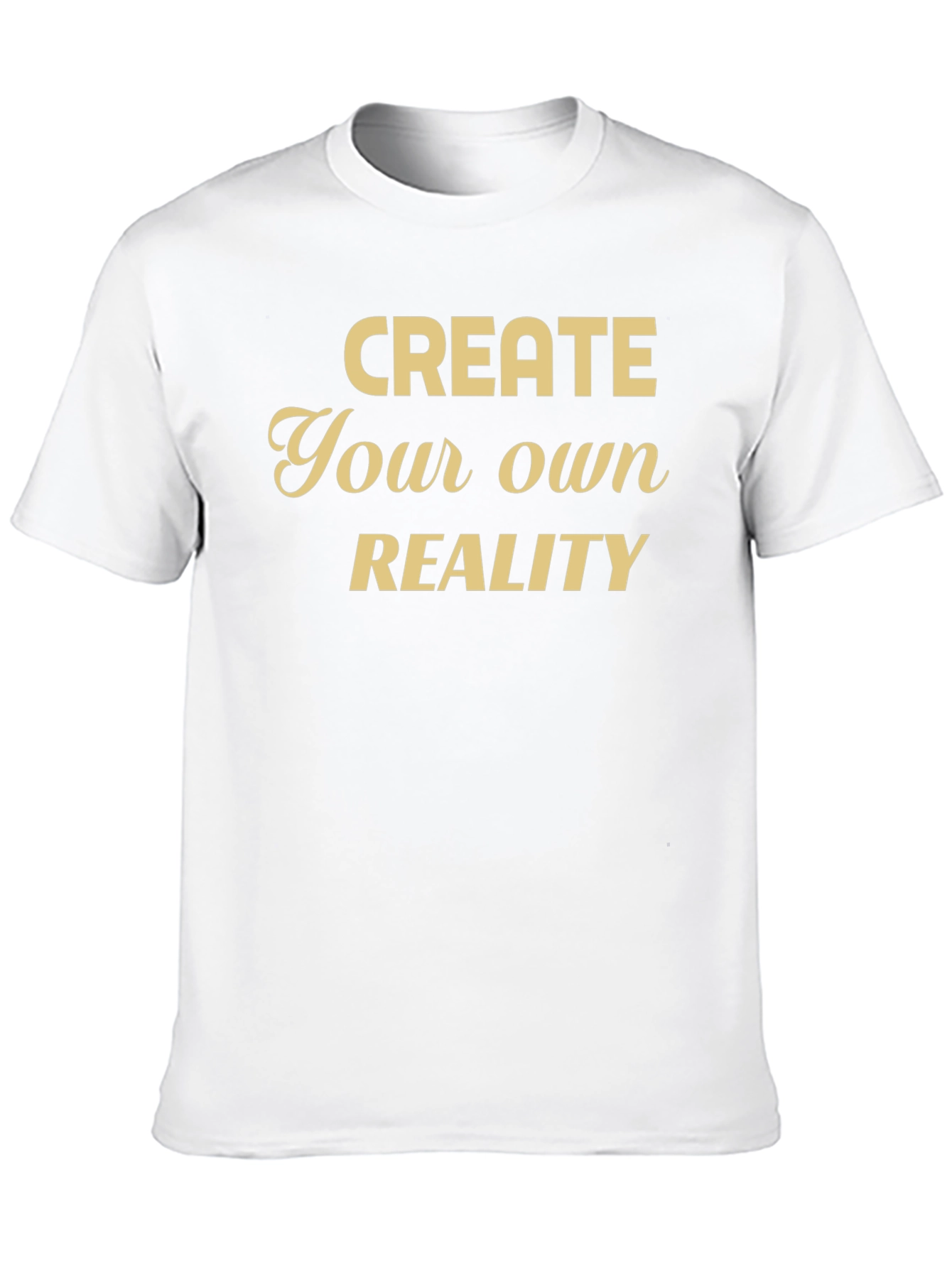 Create Your Own Reality Graphic Tee - Black