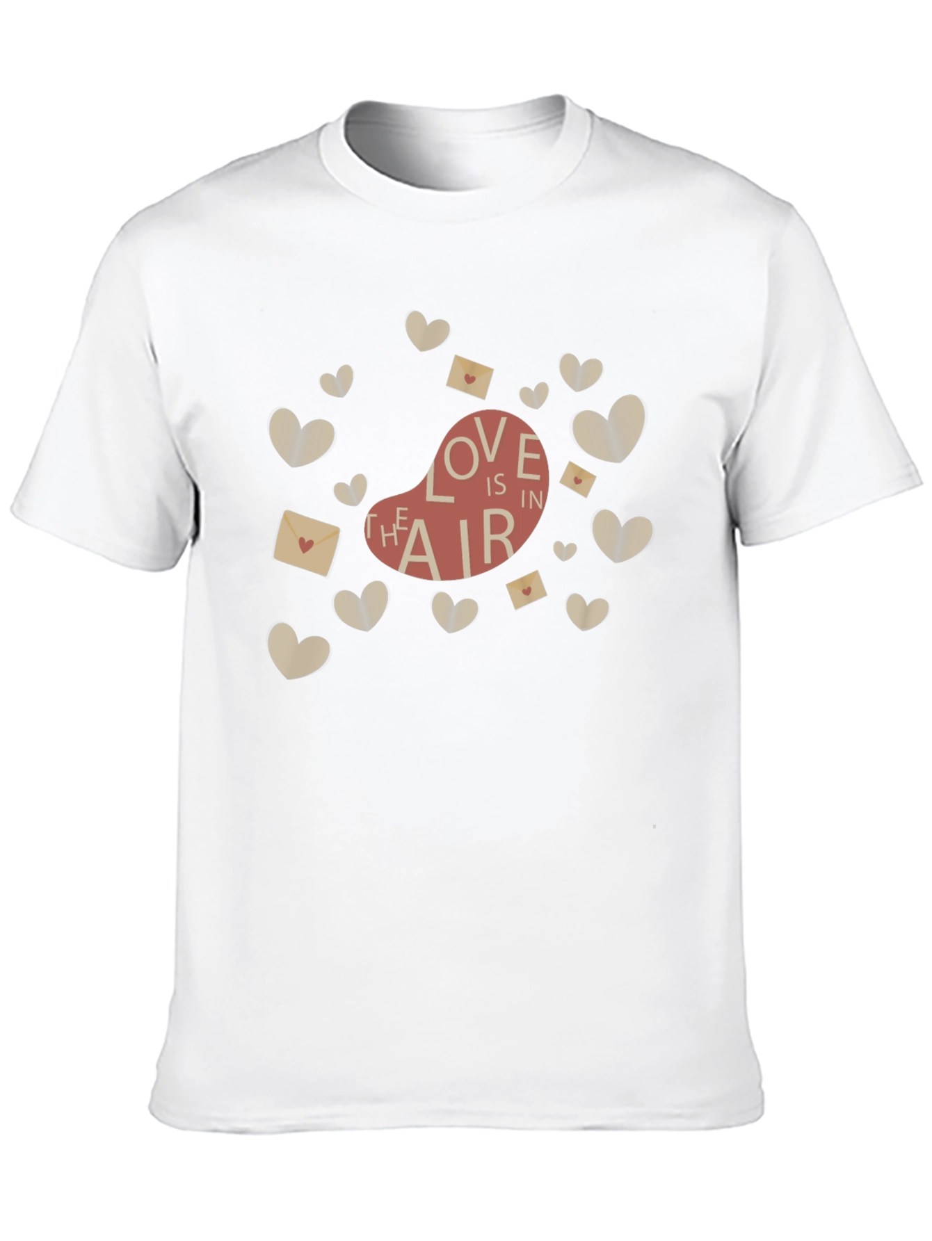 Love Is In The Air Graphic Tee - Black