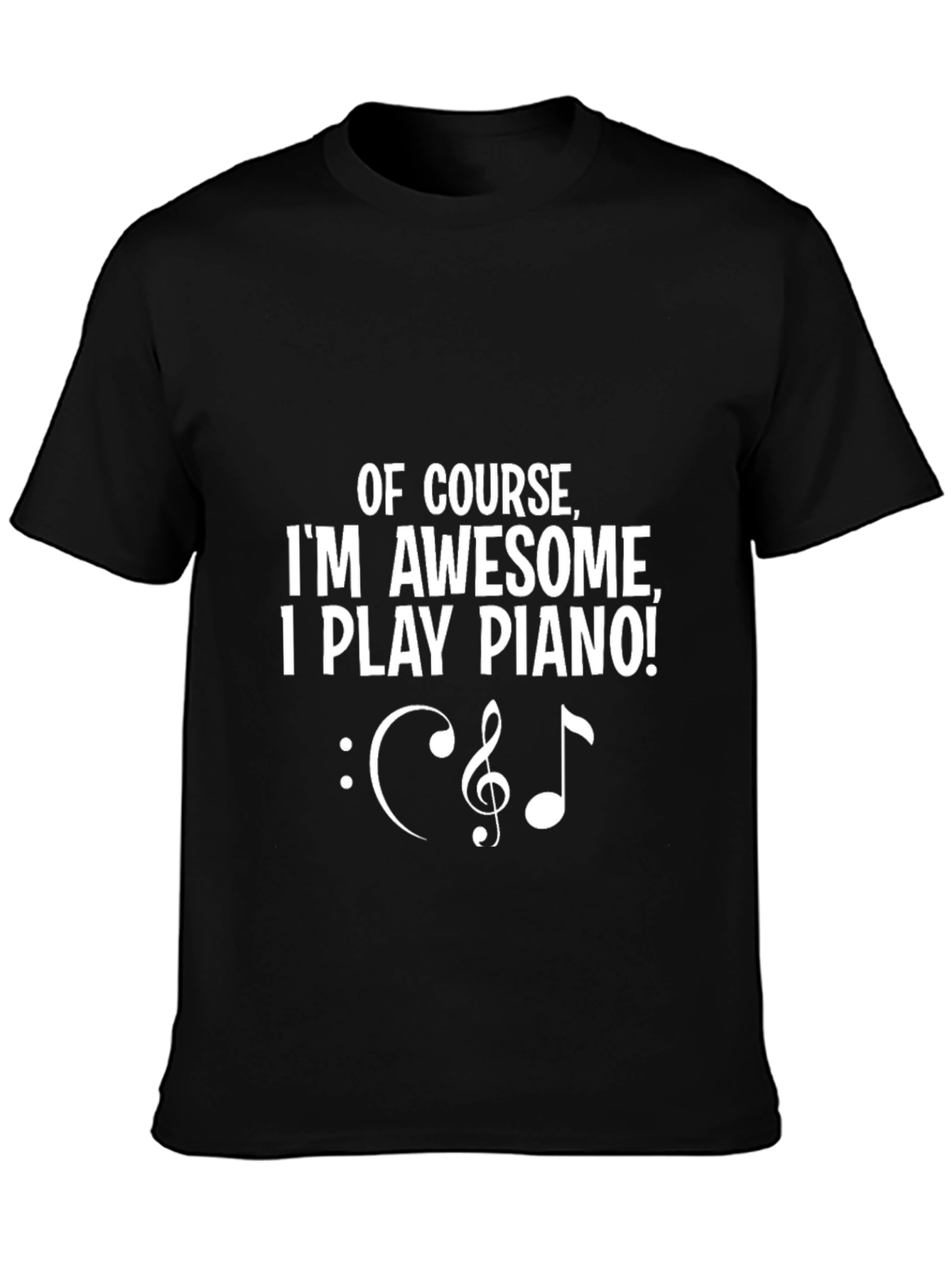 Awesome Piano Player Graphic T-Shirt