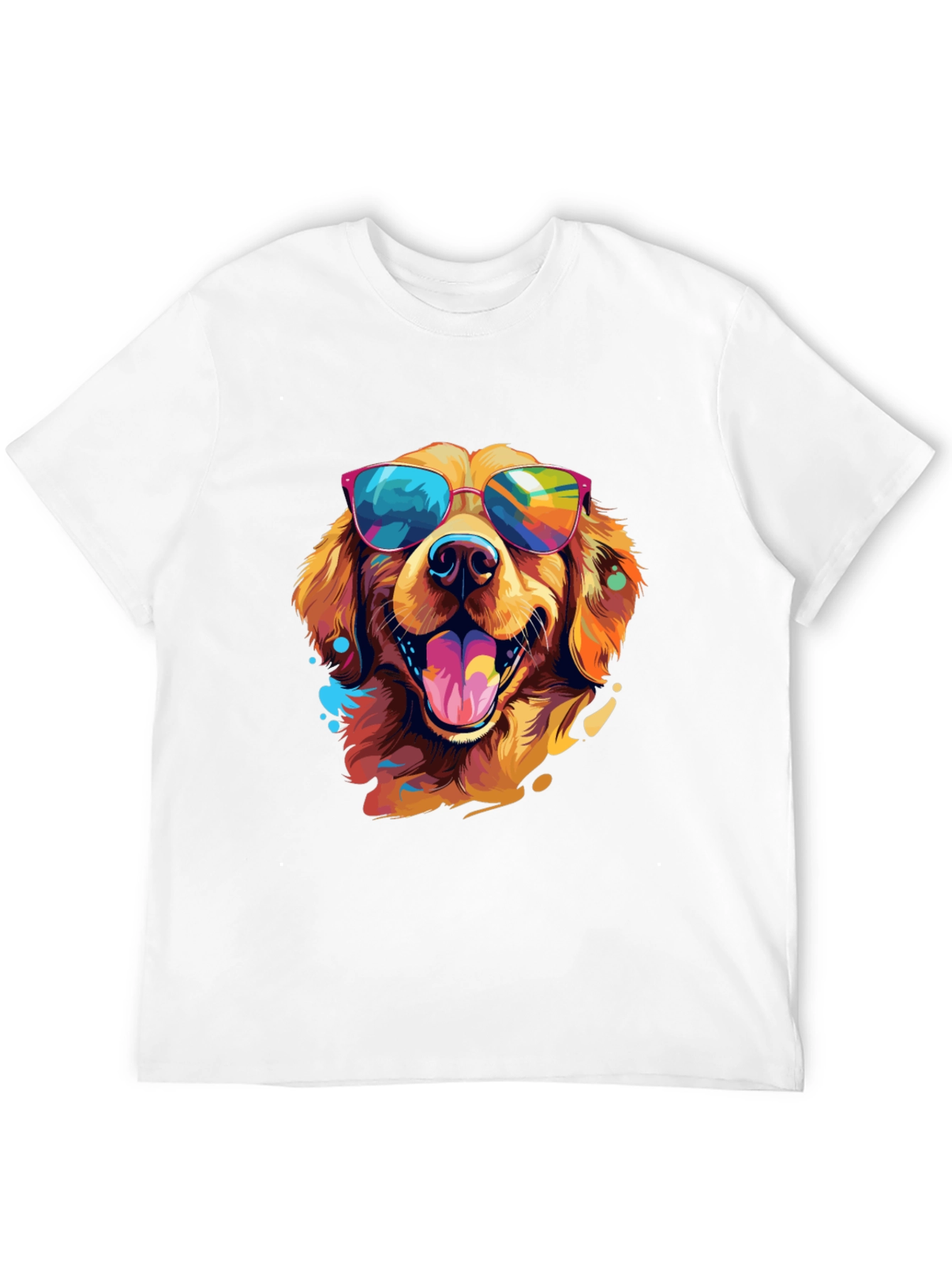 Cool Dog Graphic Tee - Fun & Stylish