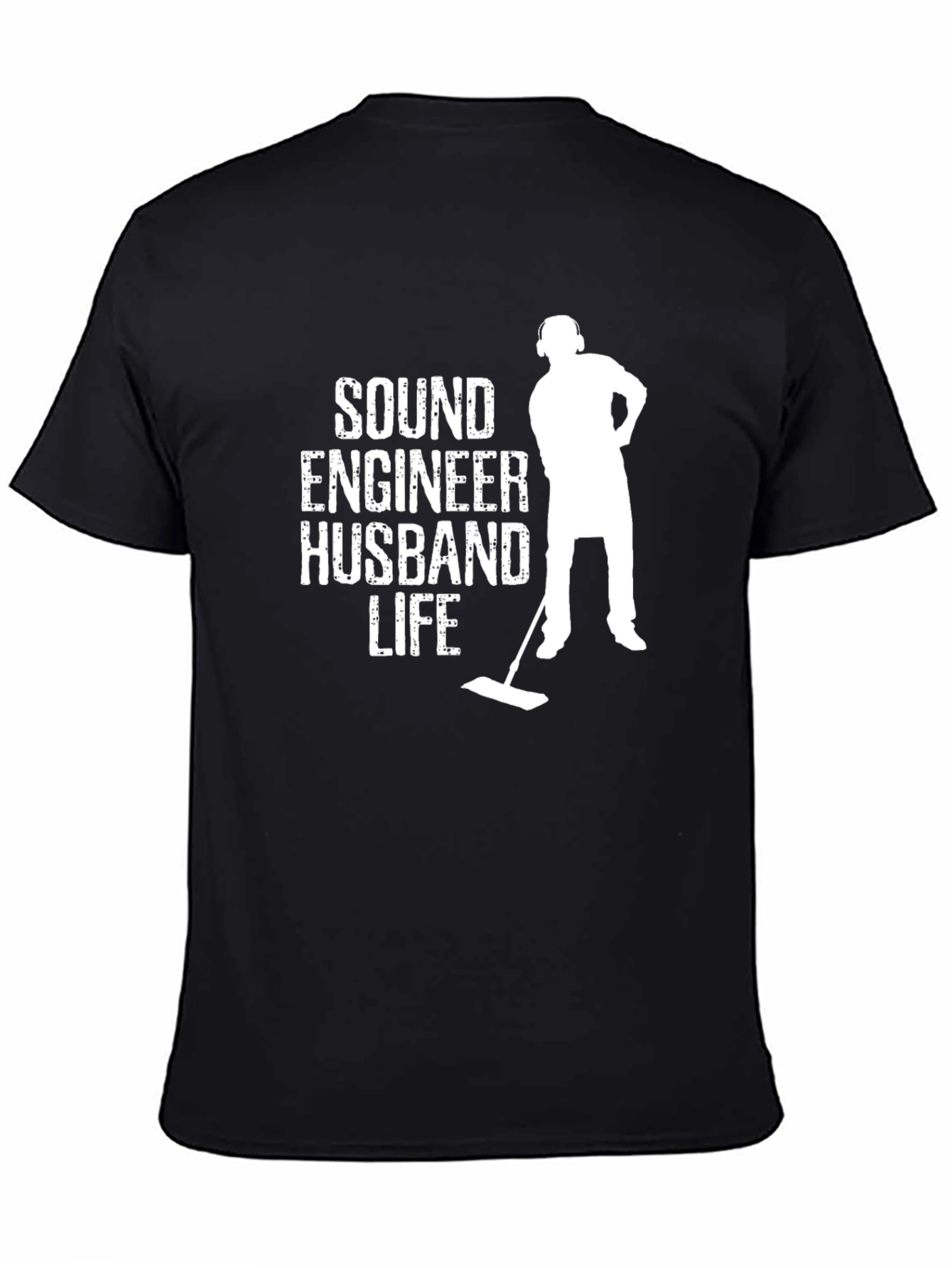 Sound Engineer Husband Life Graphic Tee