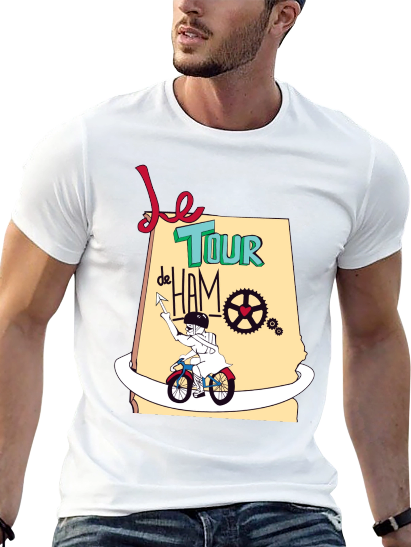 Le Tour de Ham Graphic T-Shirt