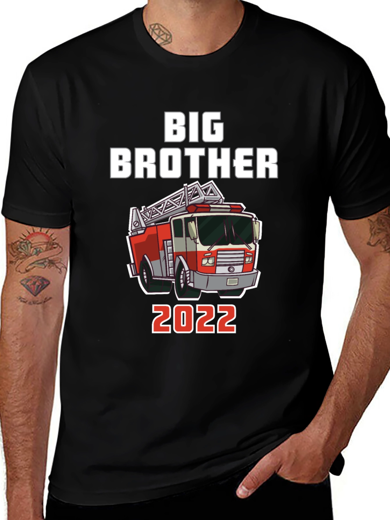 Big Brother Fire Truck 2022 T-Shirt