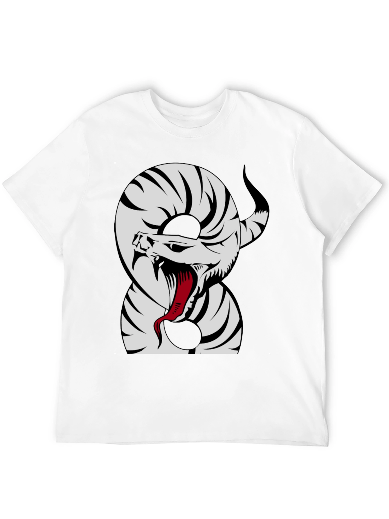Snake T-Shirt: Striking Graphic Tee