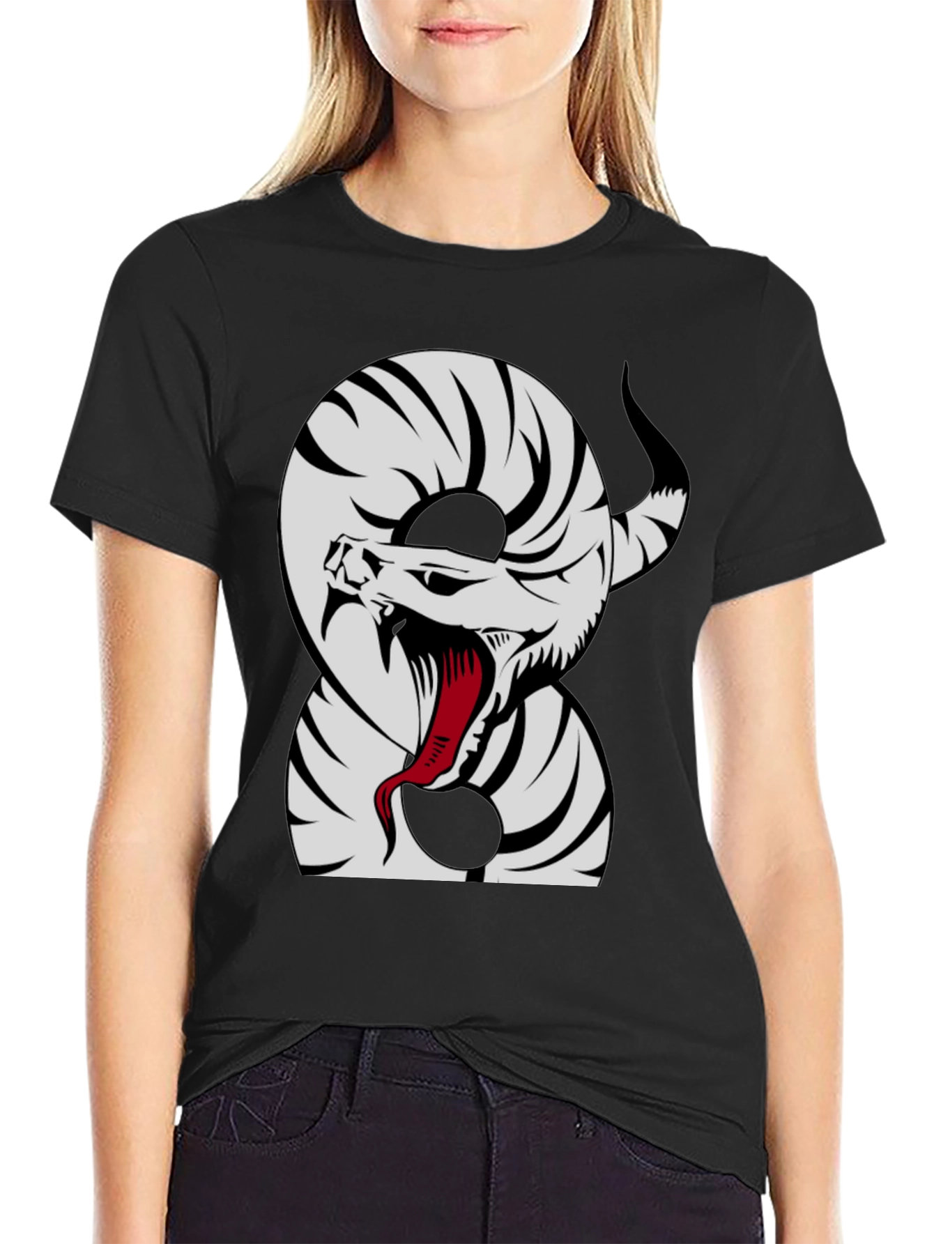 Snake T-Shirt: Striking Graphic Tee