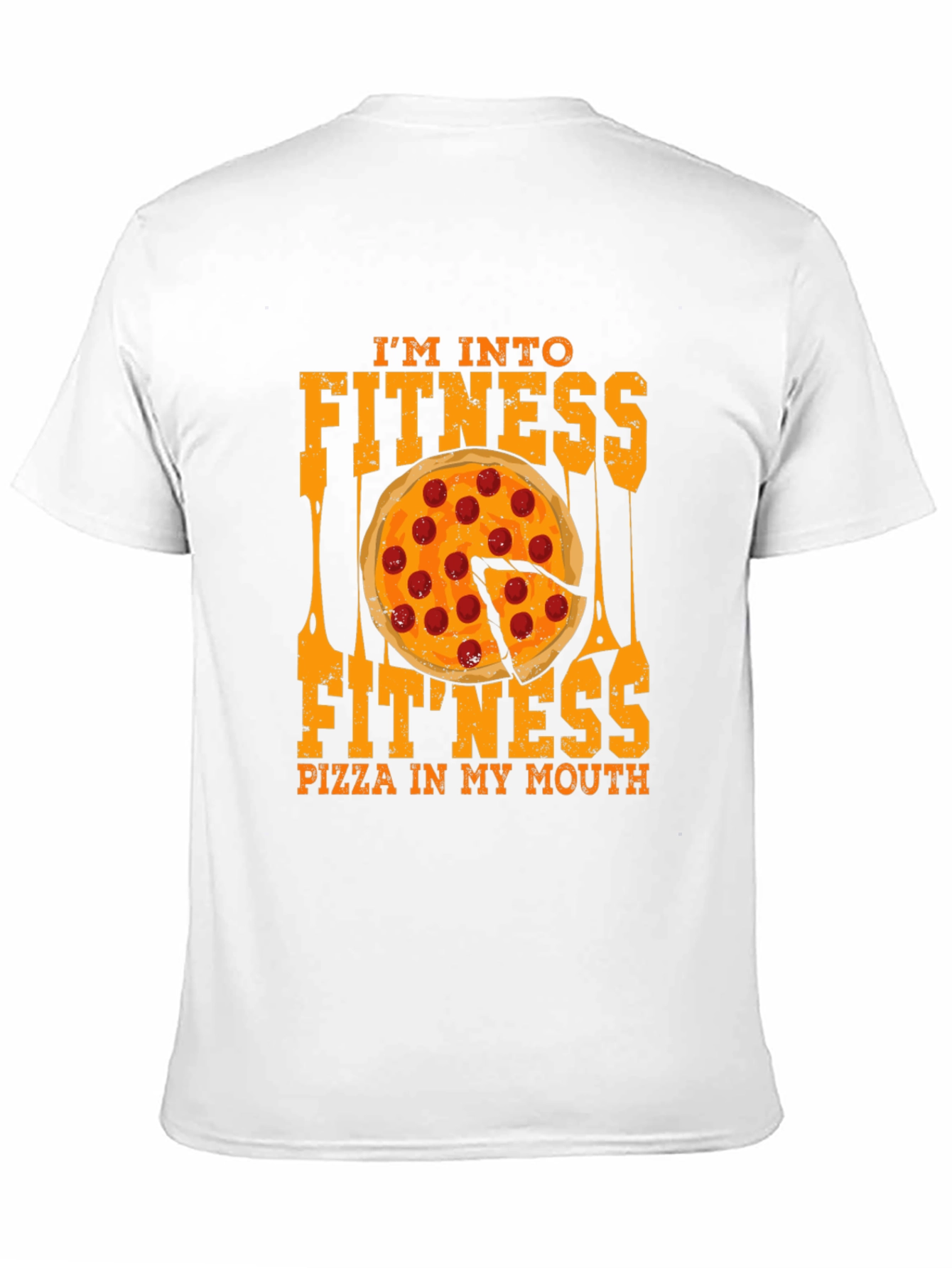 Im Into Fitness Pizza T-Shirt
