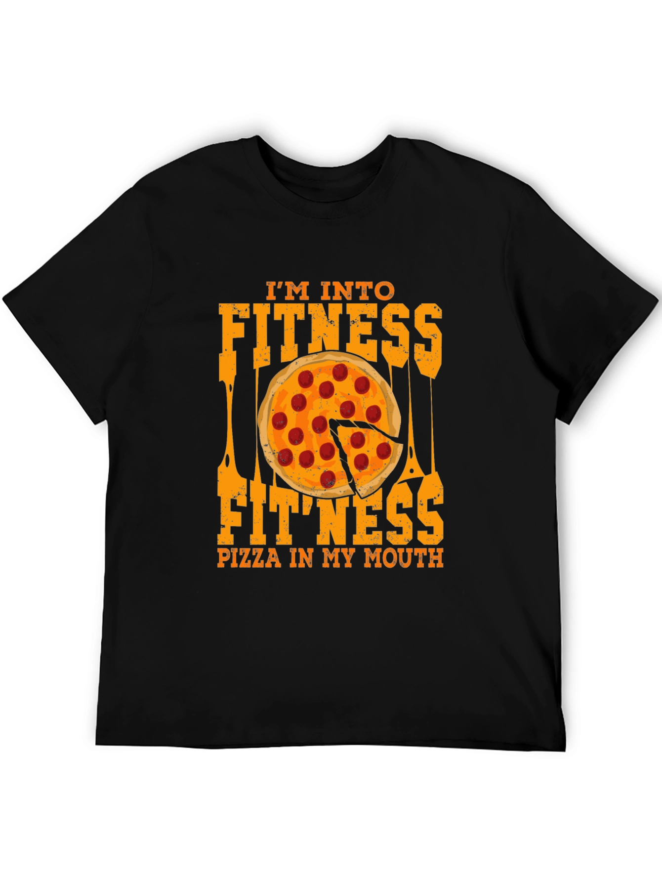 Im Into Fitness Pizza T-Shirt