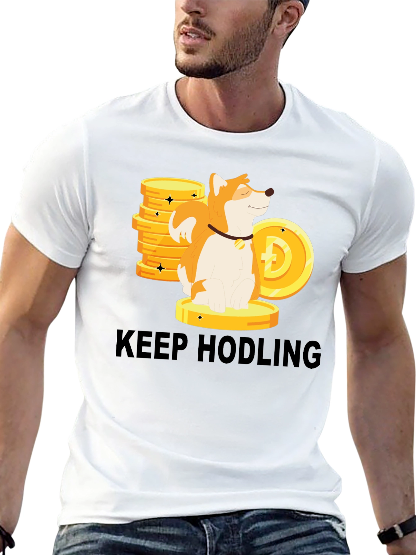 Keep Hodling Dogecoin Graphic Tee
