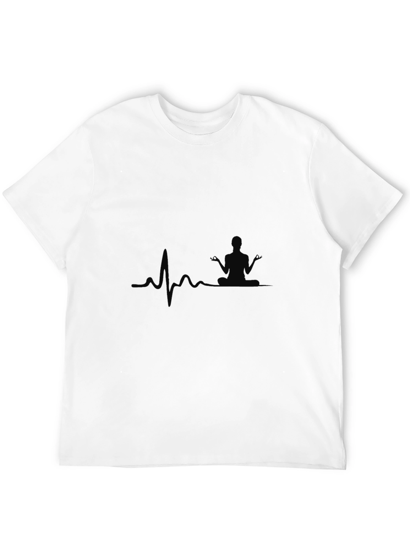 Yoga Heartbeat Graphic T-Shirt