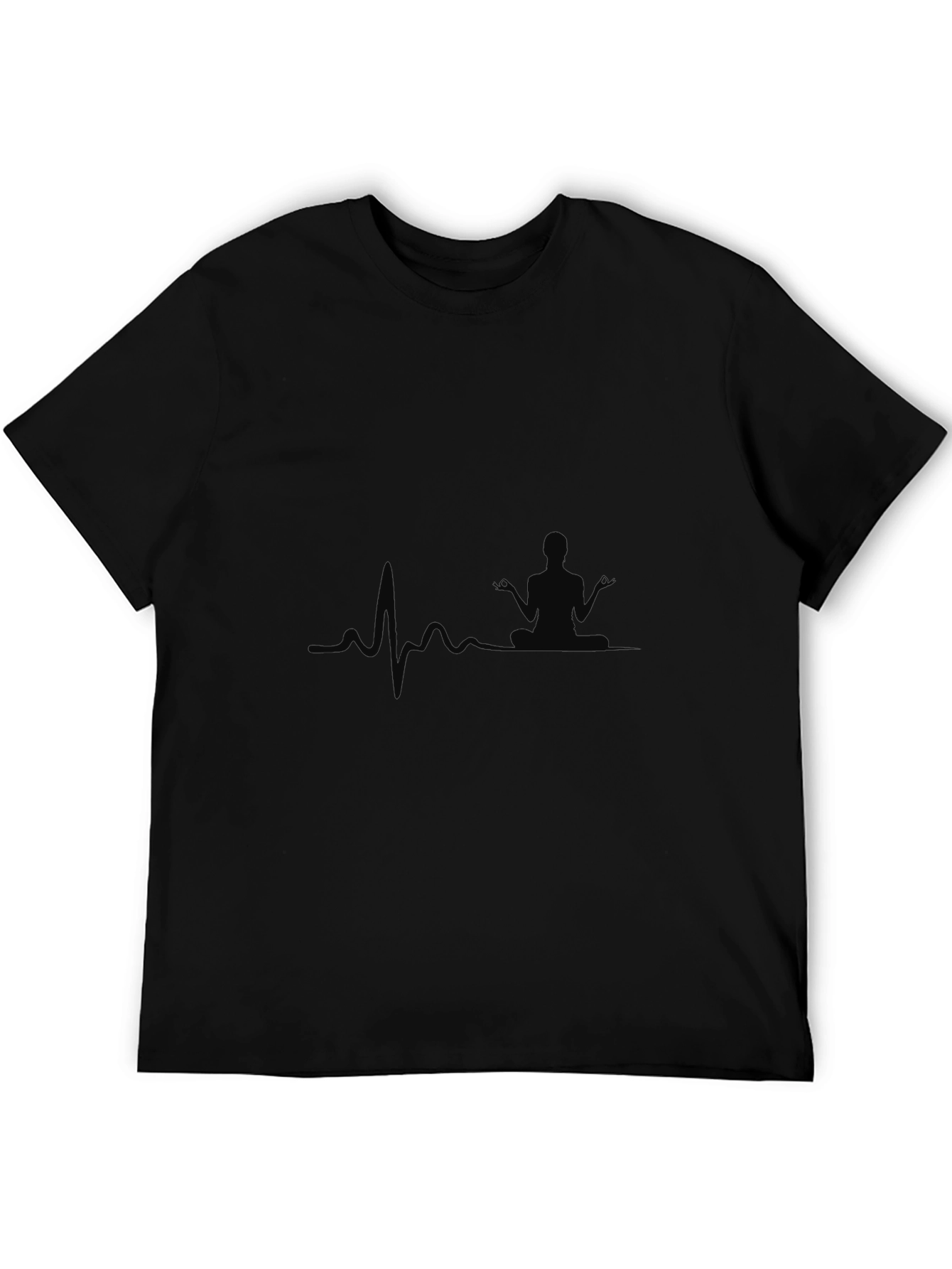 Yoga Heartbeat Graphic T-Shirt