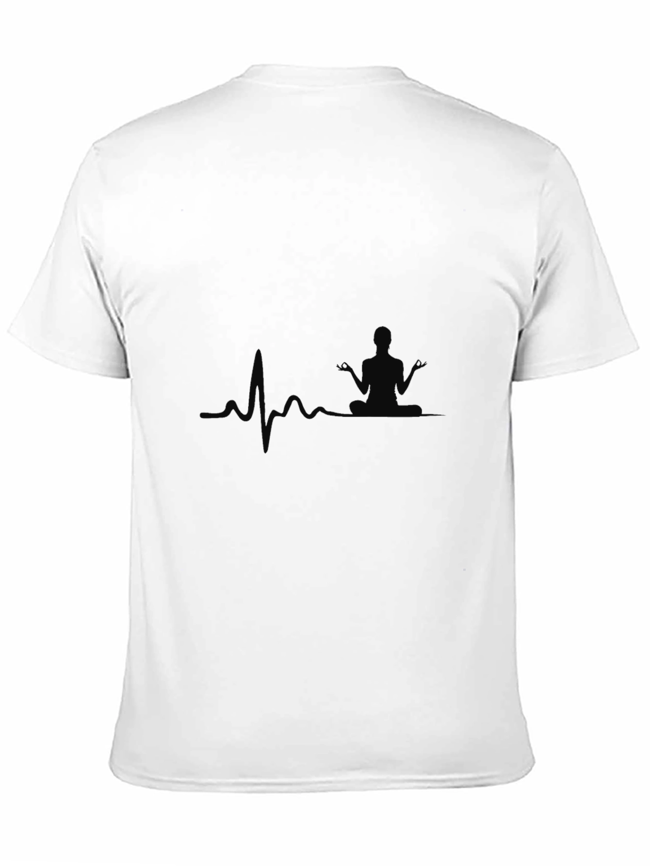 Yoga Heartbeat Graphic T-Shirt