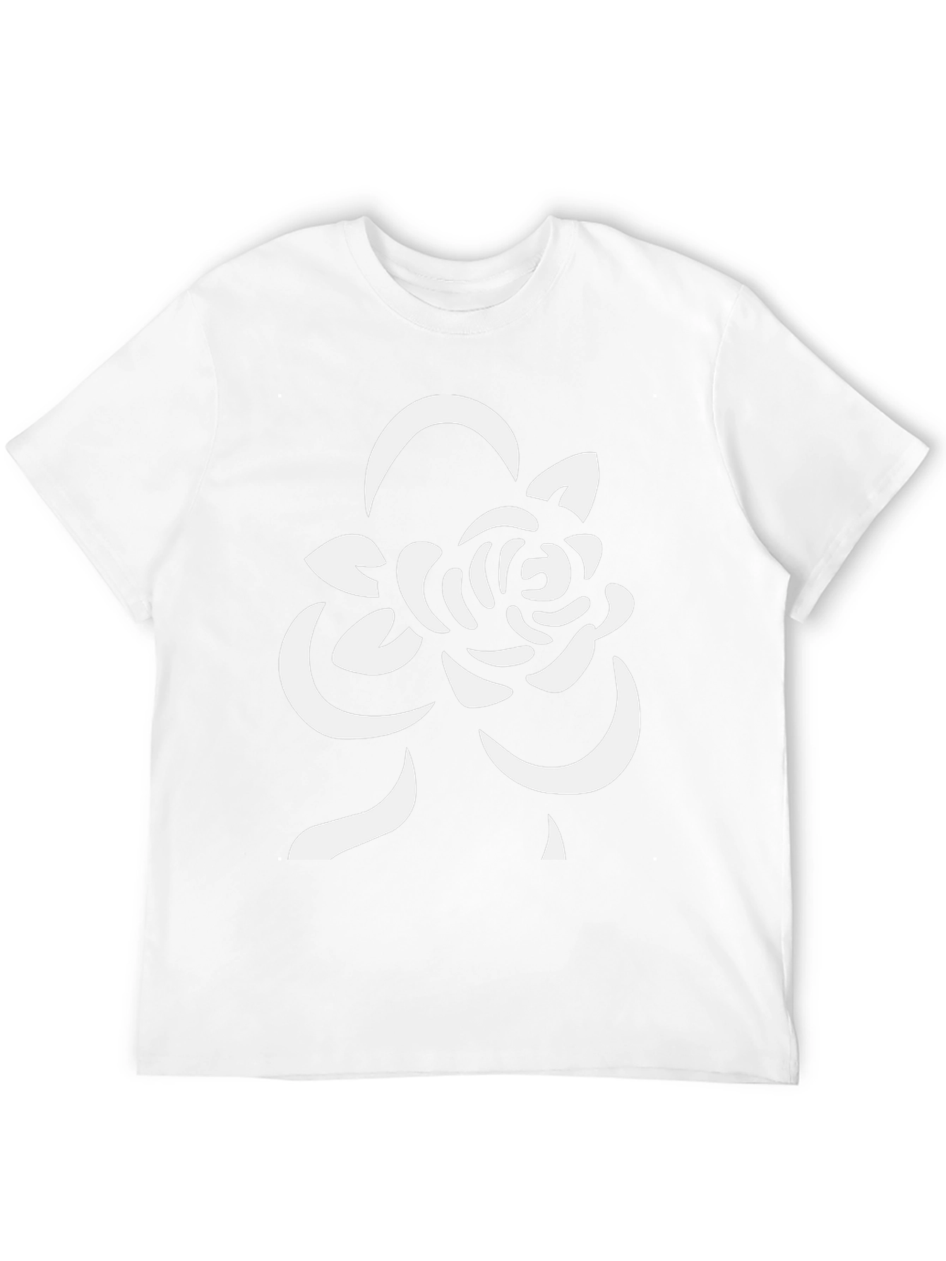 Rose Graphic Black T-Shirt