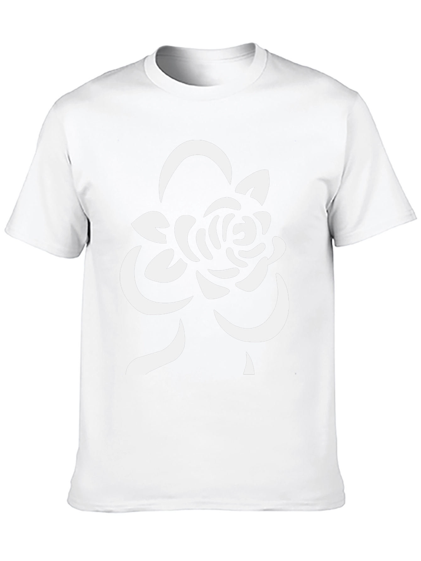 Rose Graphic Black T-Shirt