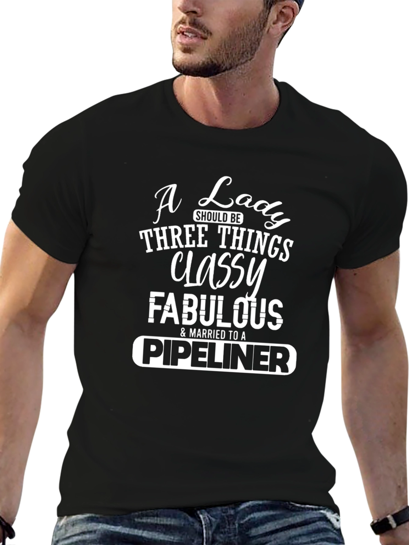Classy Fabulous Pipeliner Graphic Tee