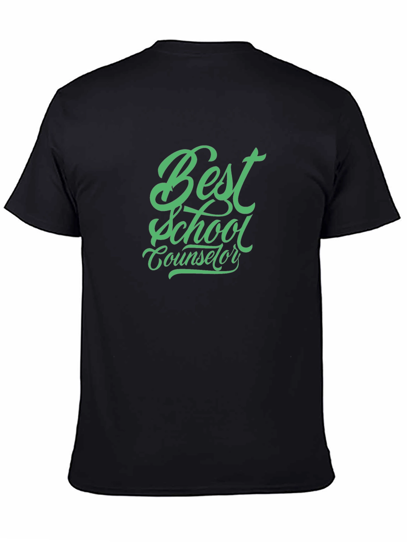 Best School Counselor T-Shirt - Unisex Black Tee