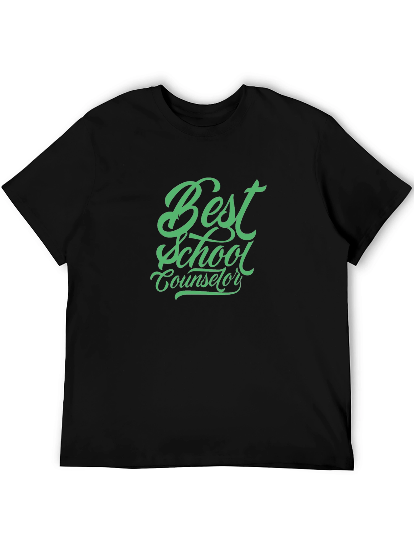 Best School Counselor T-Shirt - Unisex Black Tee