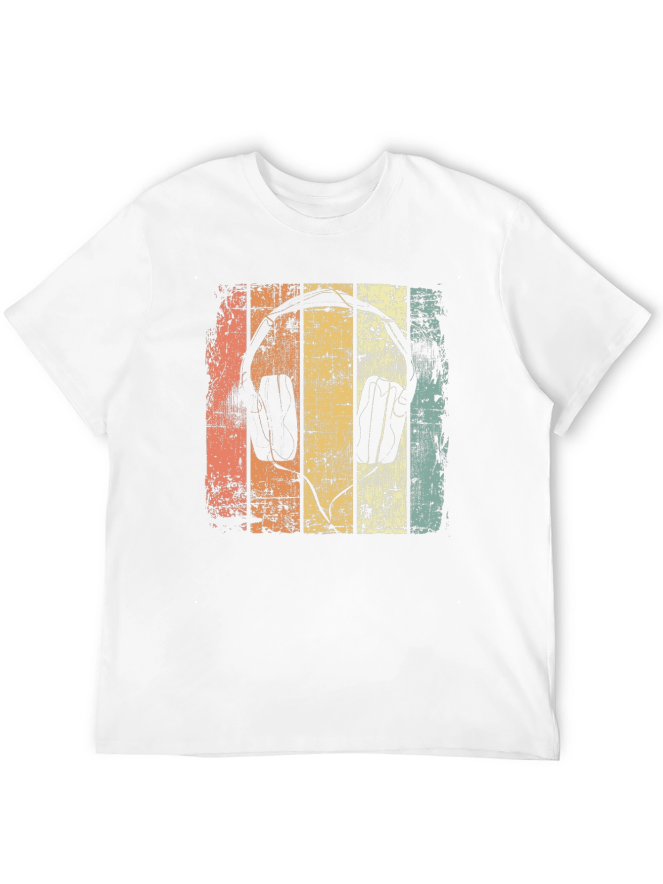 Retro Headphones Graphic Tee