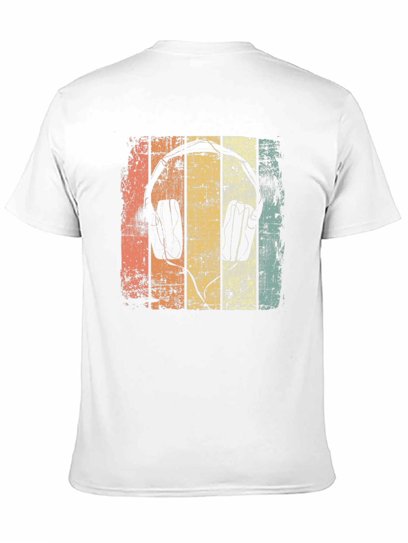 Retro Headphones Graphic Tee