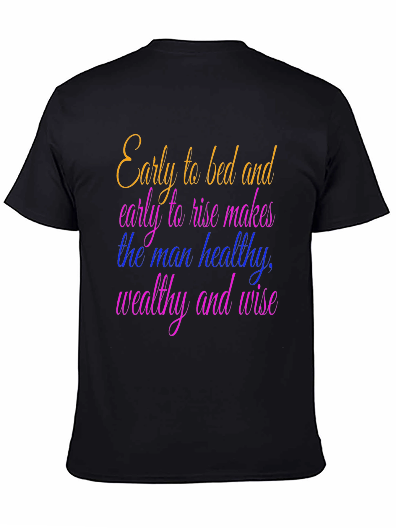 Early to Bed T-Shirt - Healthy Wealthy Wise
