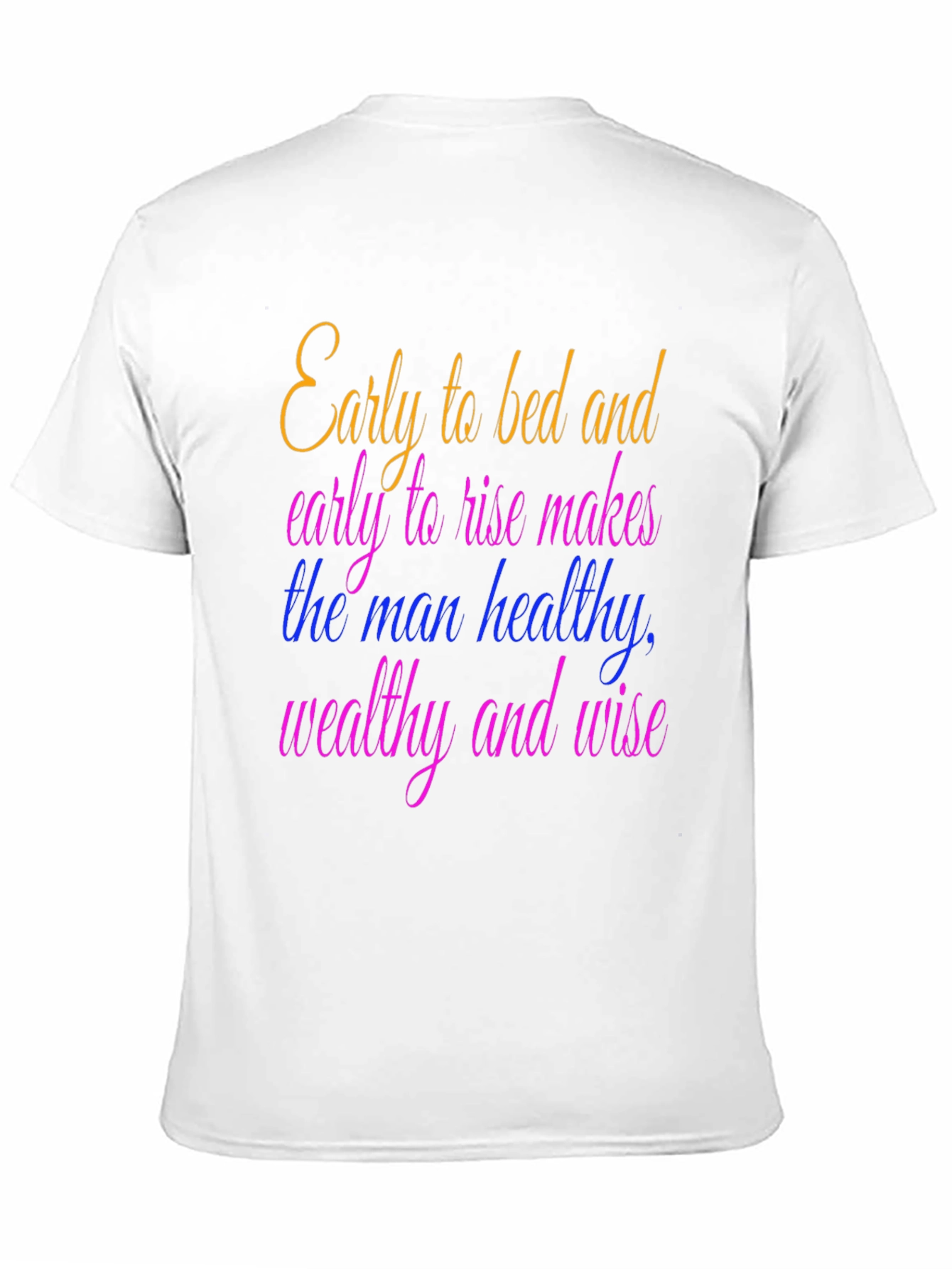 Early to Bed T-Shirt - Healthy Wealthy Wise