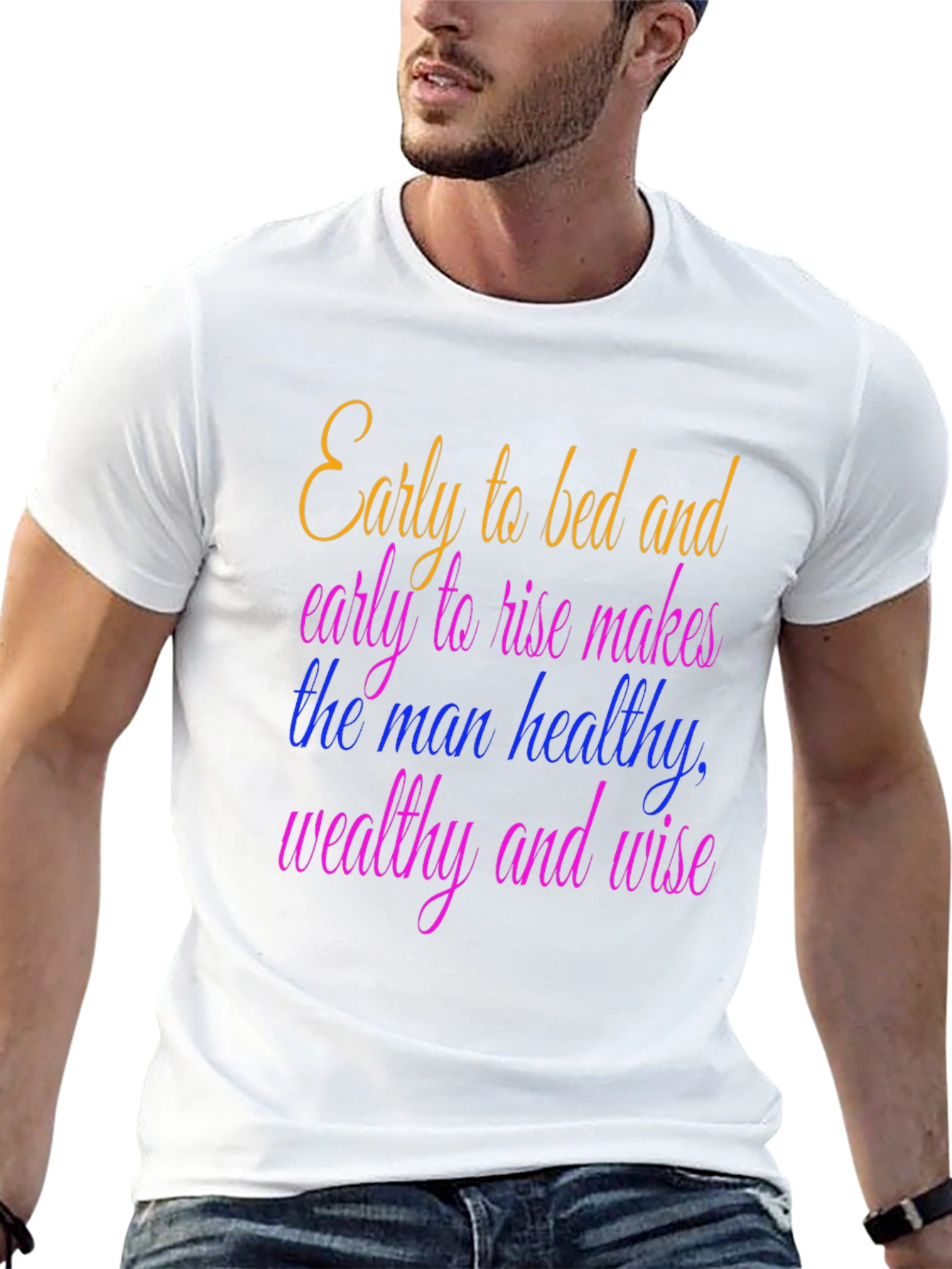 Early to Bed T-Shirt - Healthy Wealthy Wise