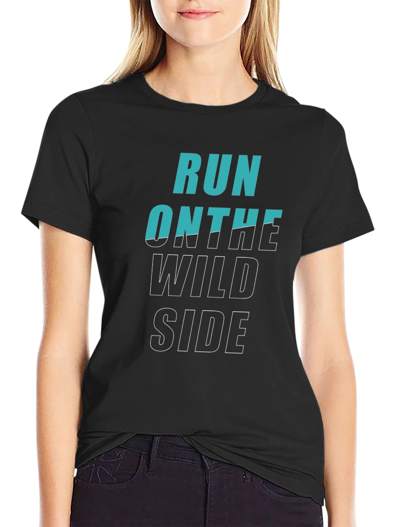 Run On The Wild Side Graphic Tee
