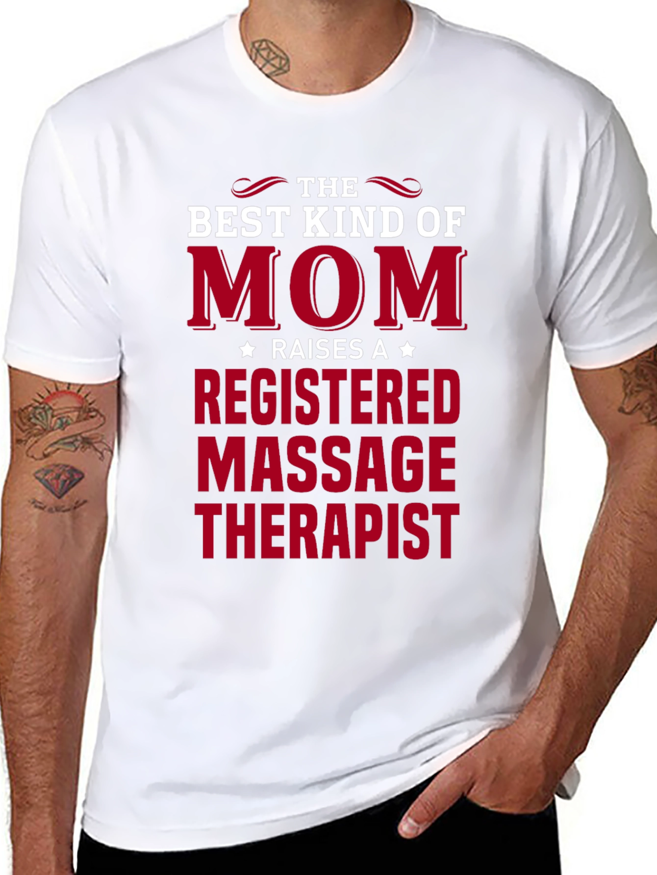 Mom Raises Massage Therapist T-Shirt