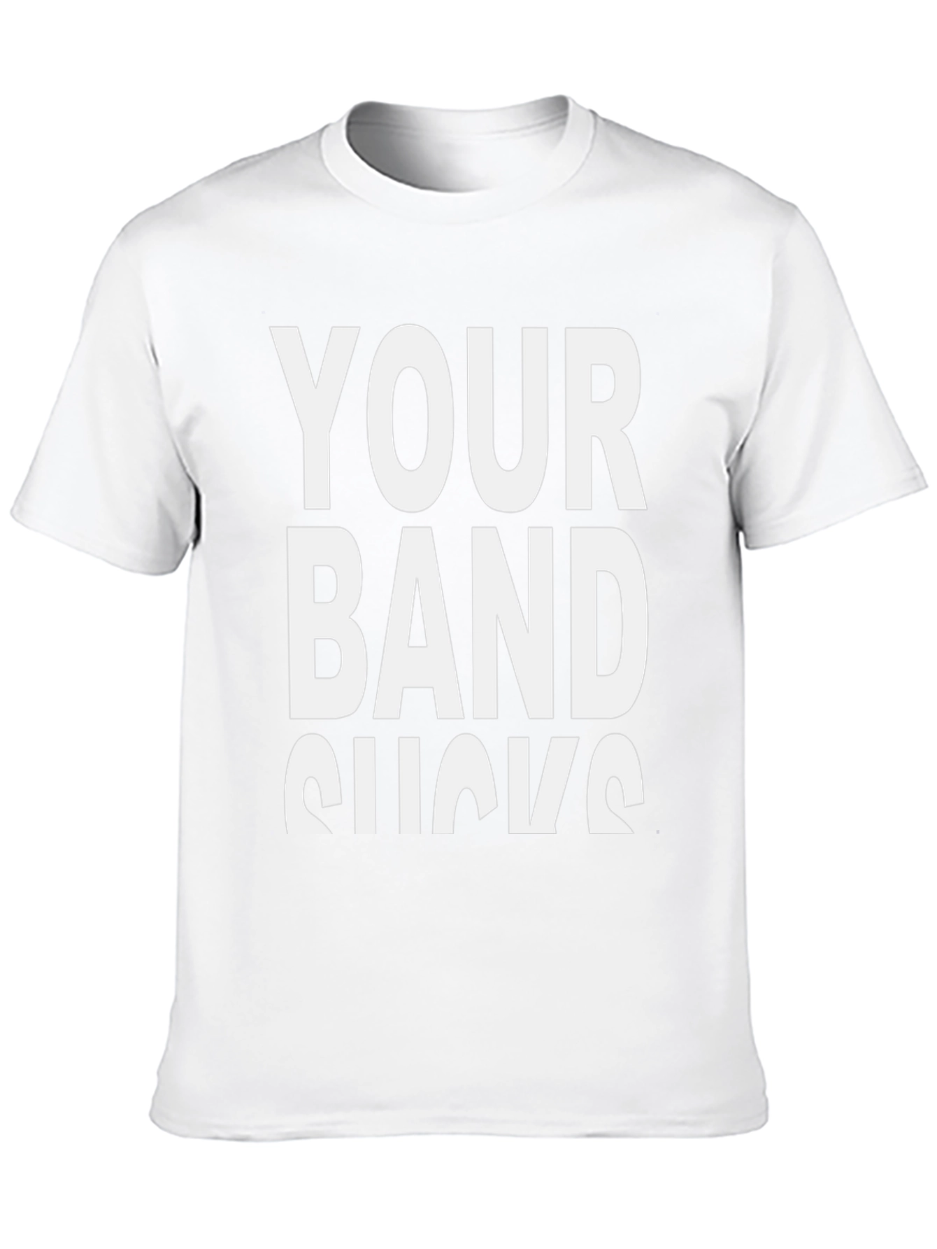 Your Band Sucks Graphic T-Shirt - Black
