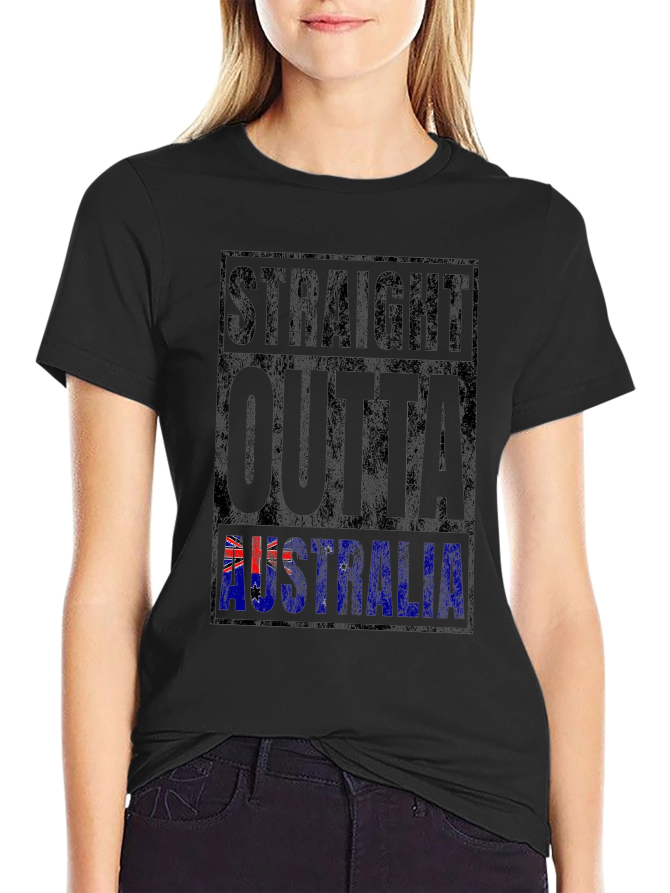Straight Outta Australia Graphic Tee