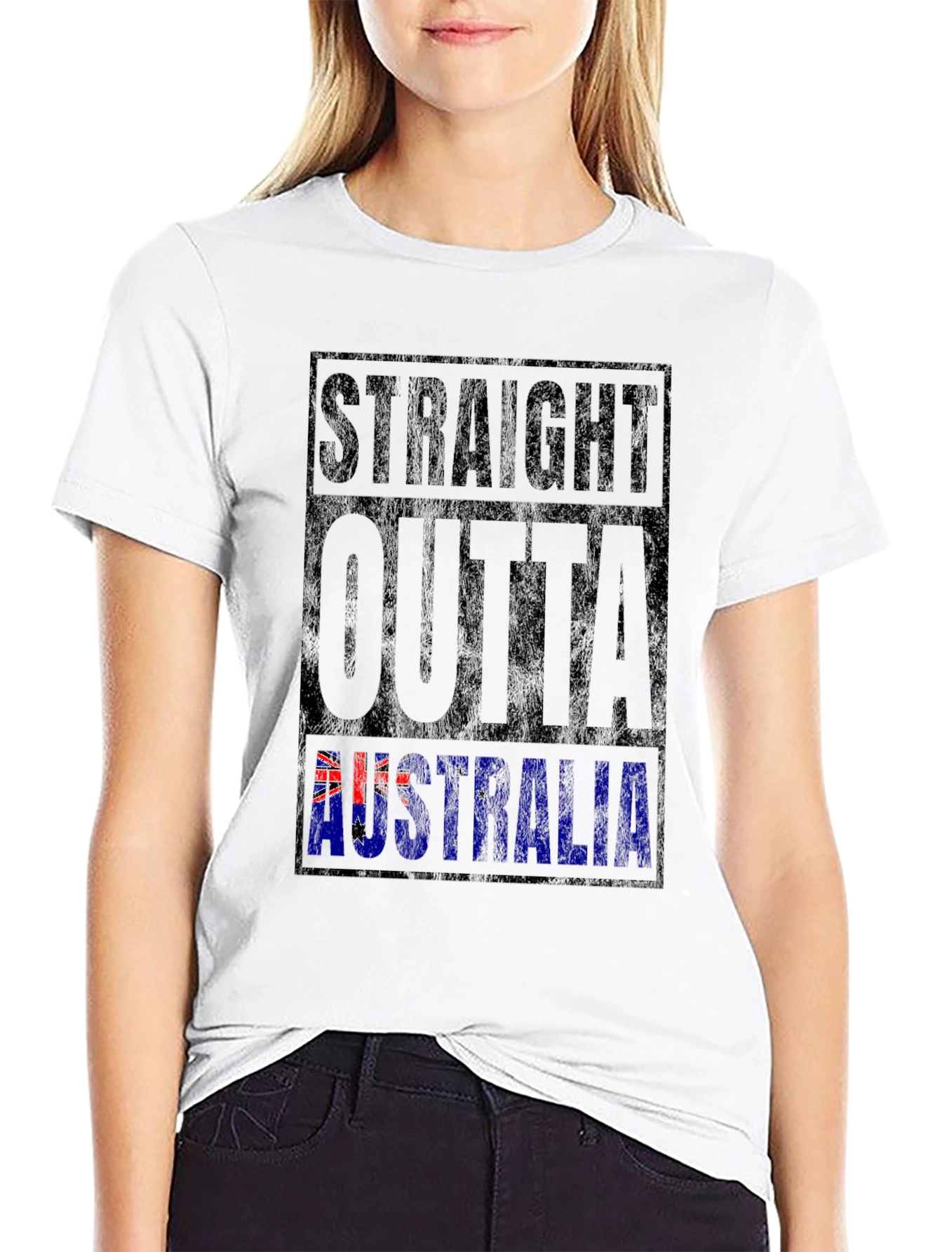 Straight Outta Australia Graphic Tee