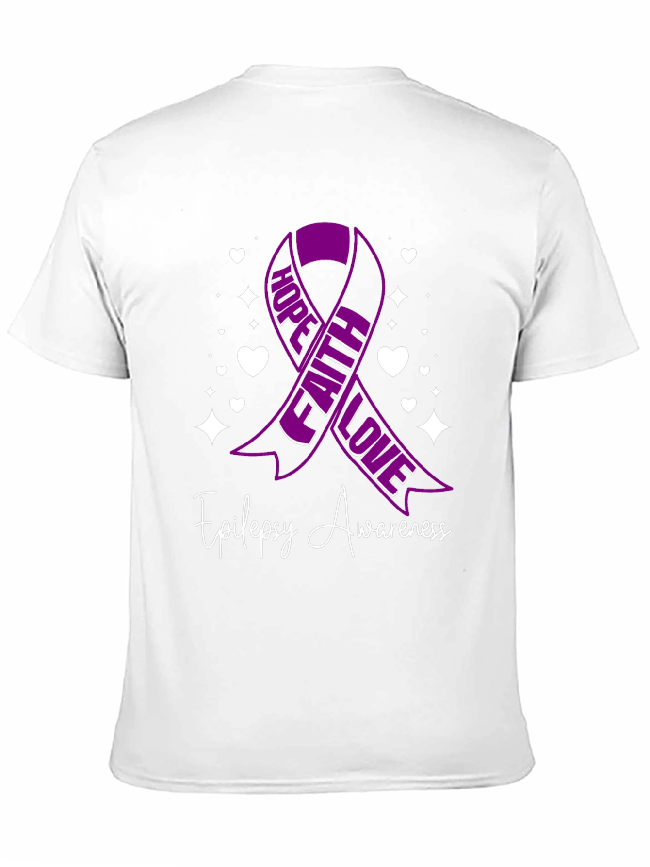 Epilepsy Awareness Ribbon Graphic Tee