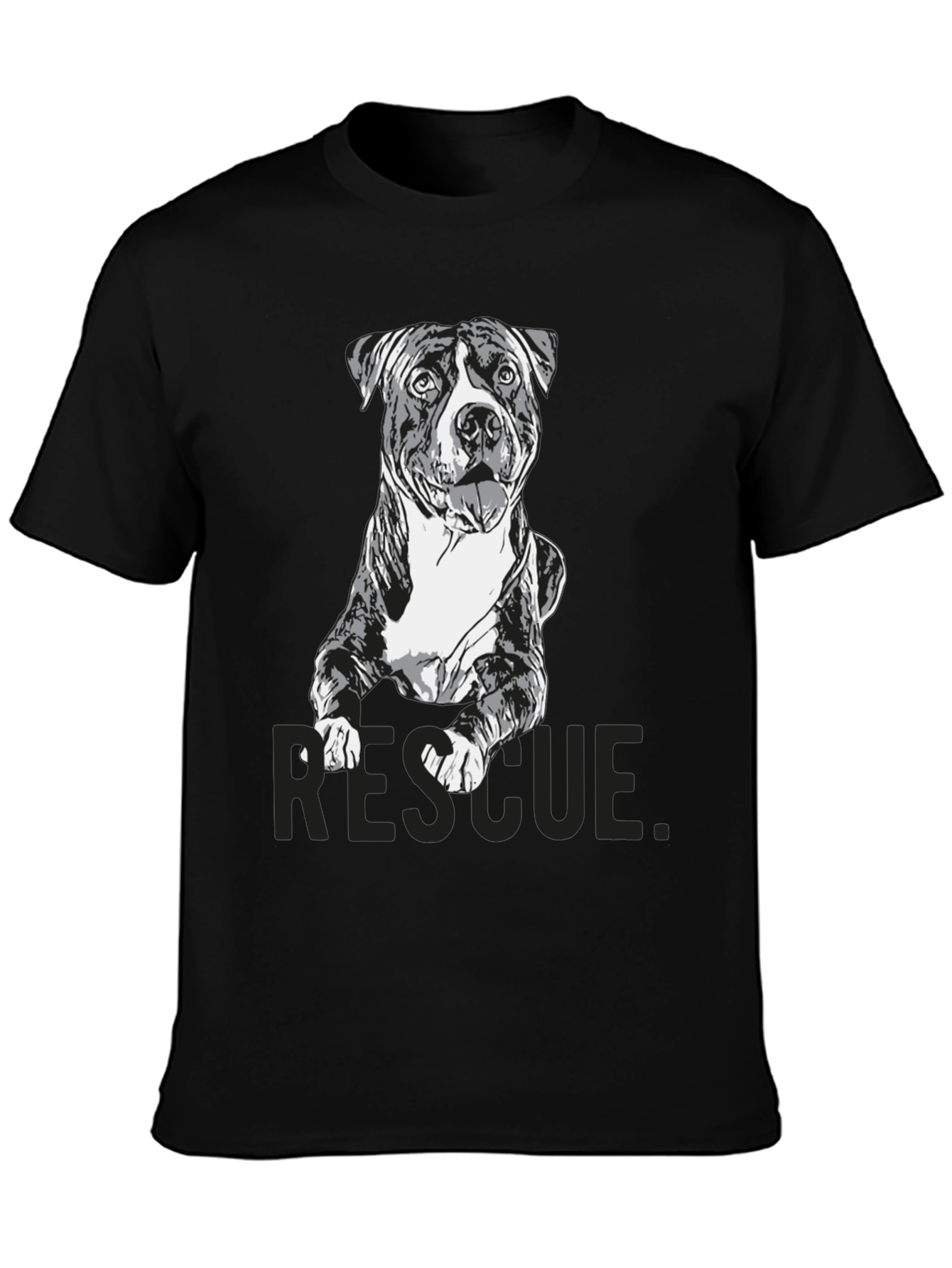 Rescue Dog Graphic T-Shirt - Unisex
