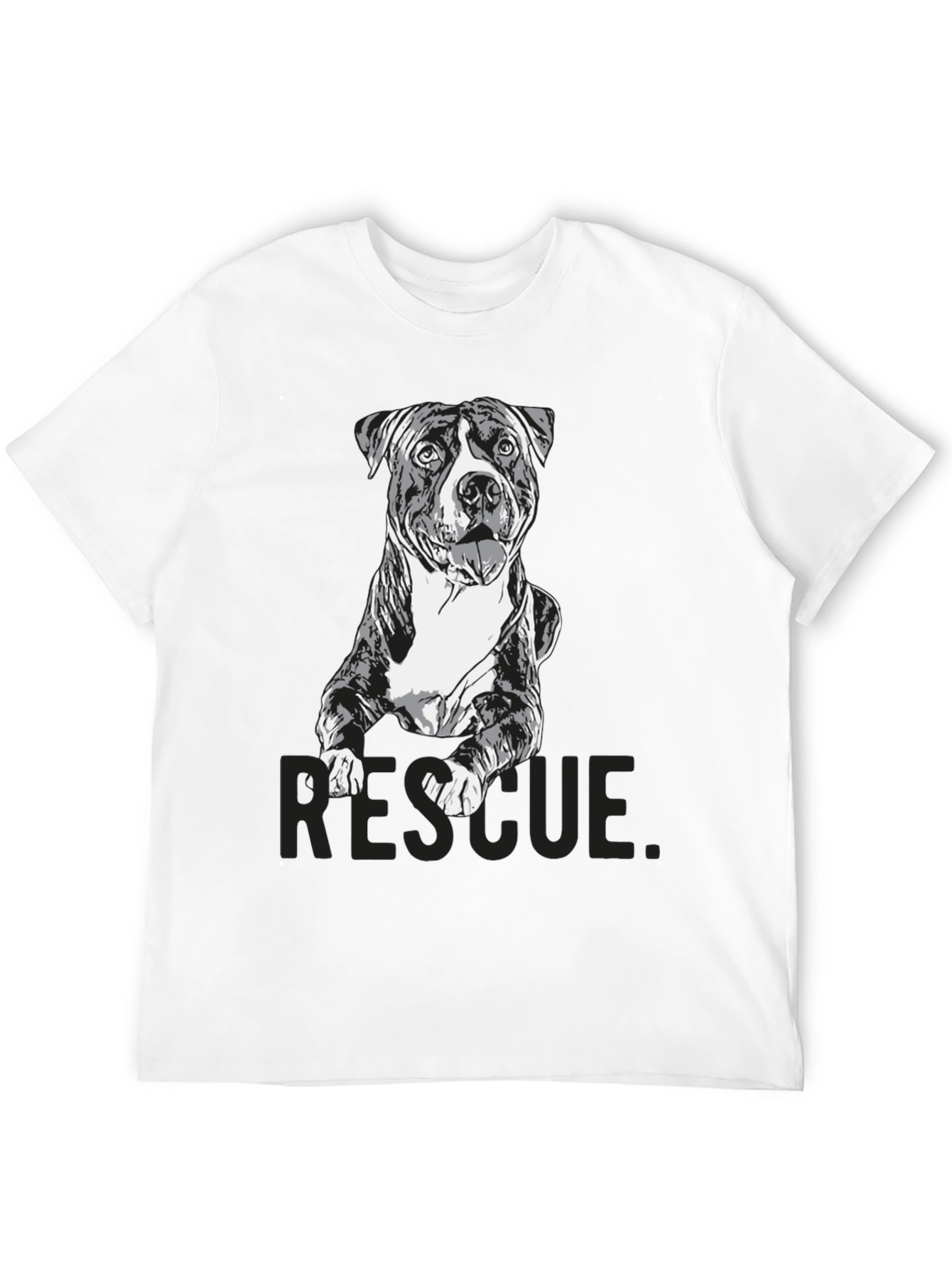 Rescue Dog Graphic T-Shirt - Unisex