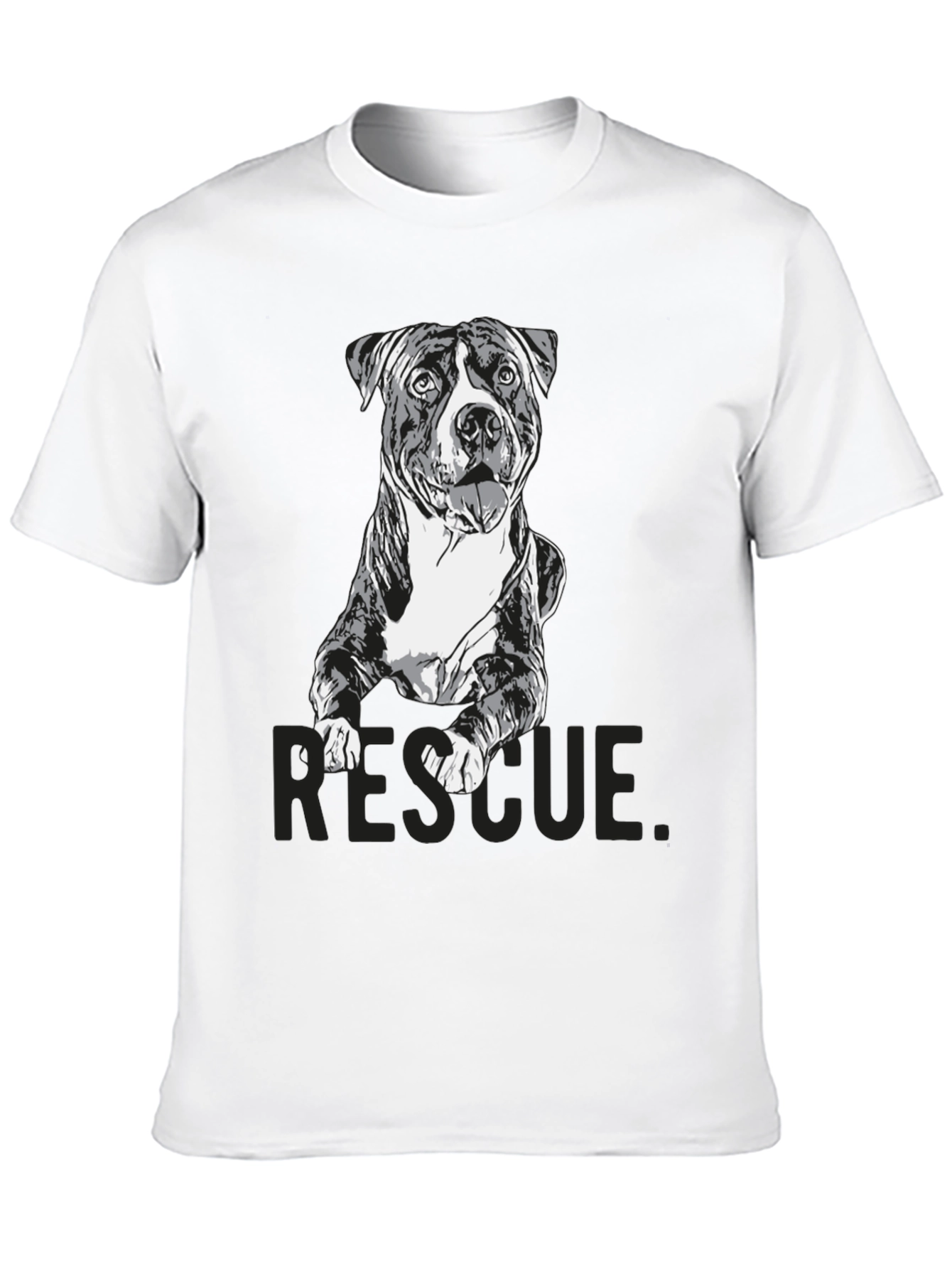 Rescue Dog Graphic T-Shirt - Unisex